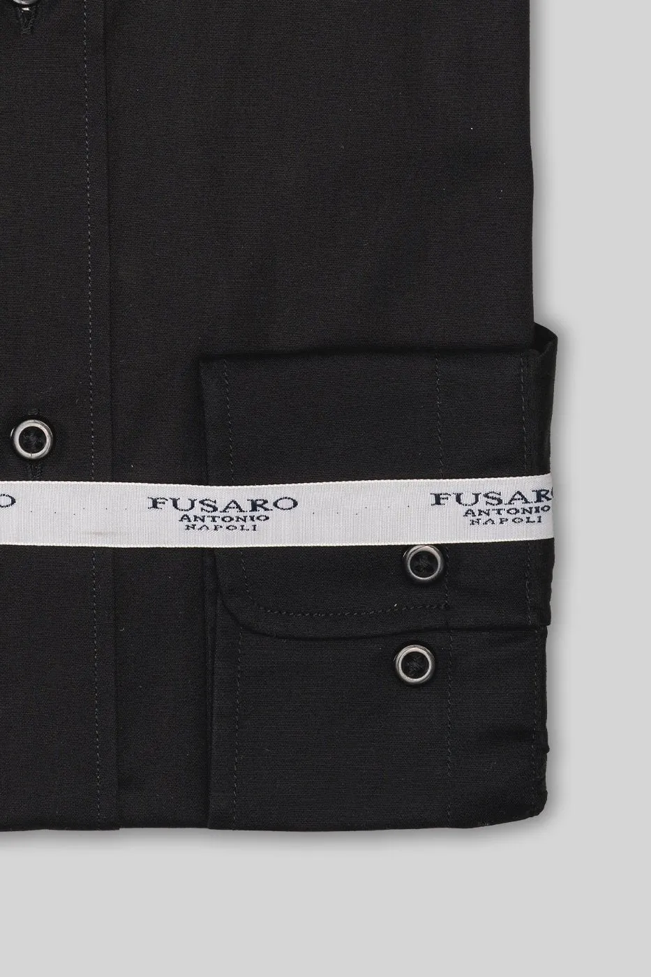 Camicia Regular con collo button down in cotone stretch - Formal