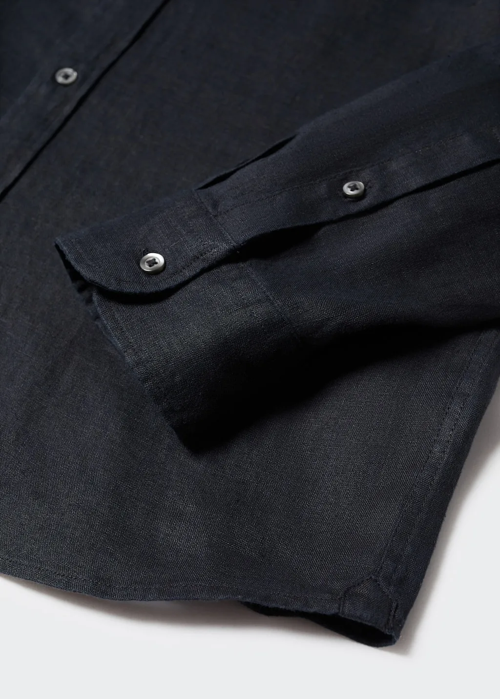 Camicia slim fit 100% lino