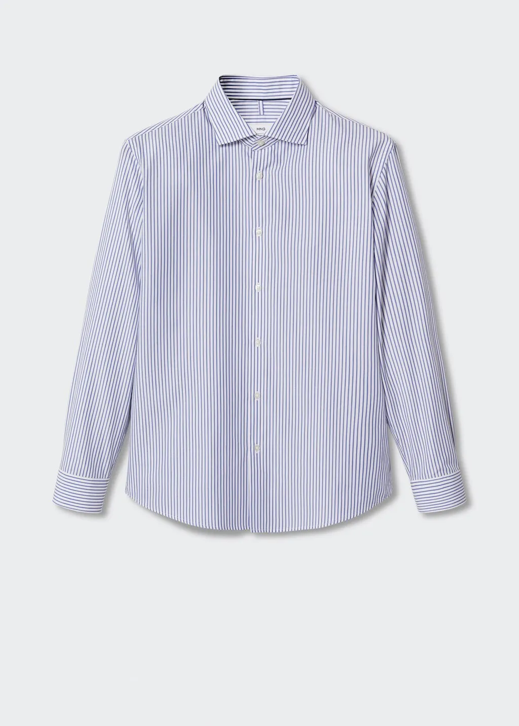 Camicia slim fit cotone righe