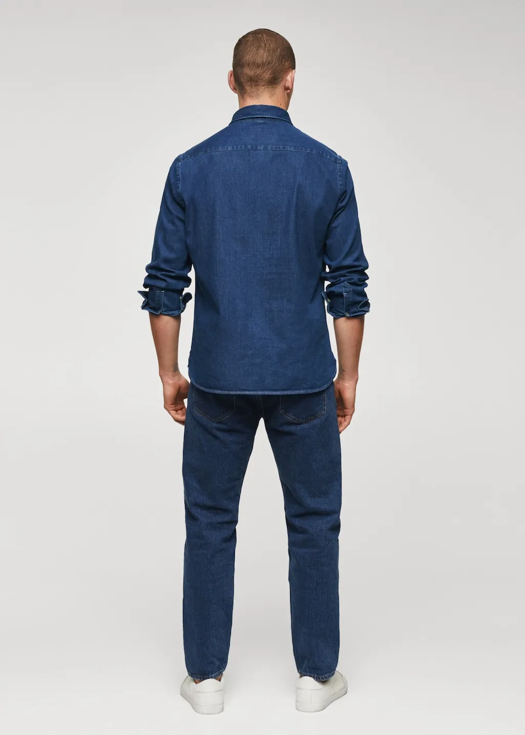 Camicia slim fit denim