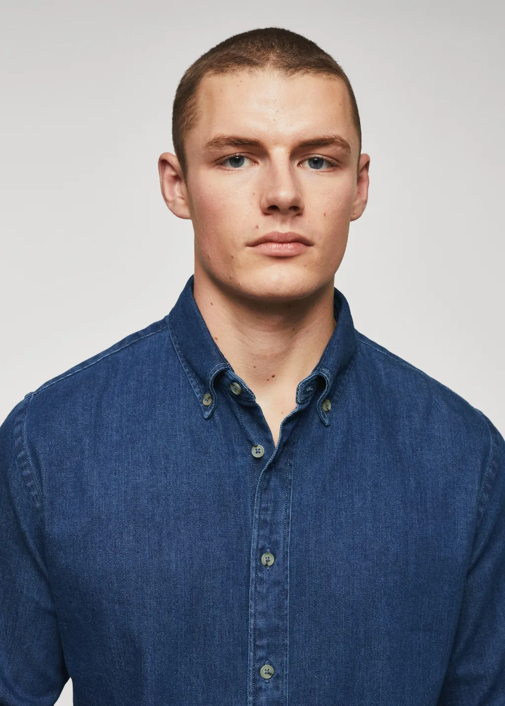 Camicia slim fit denim