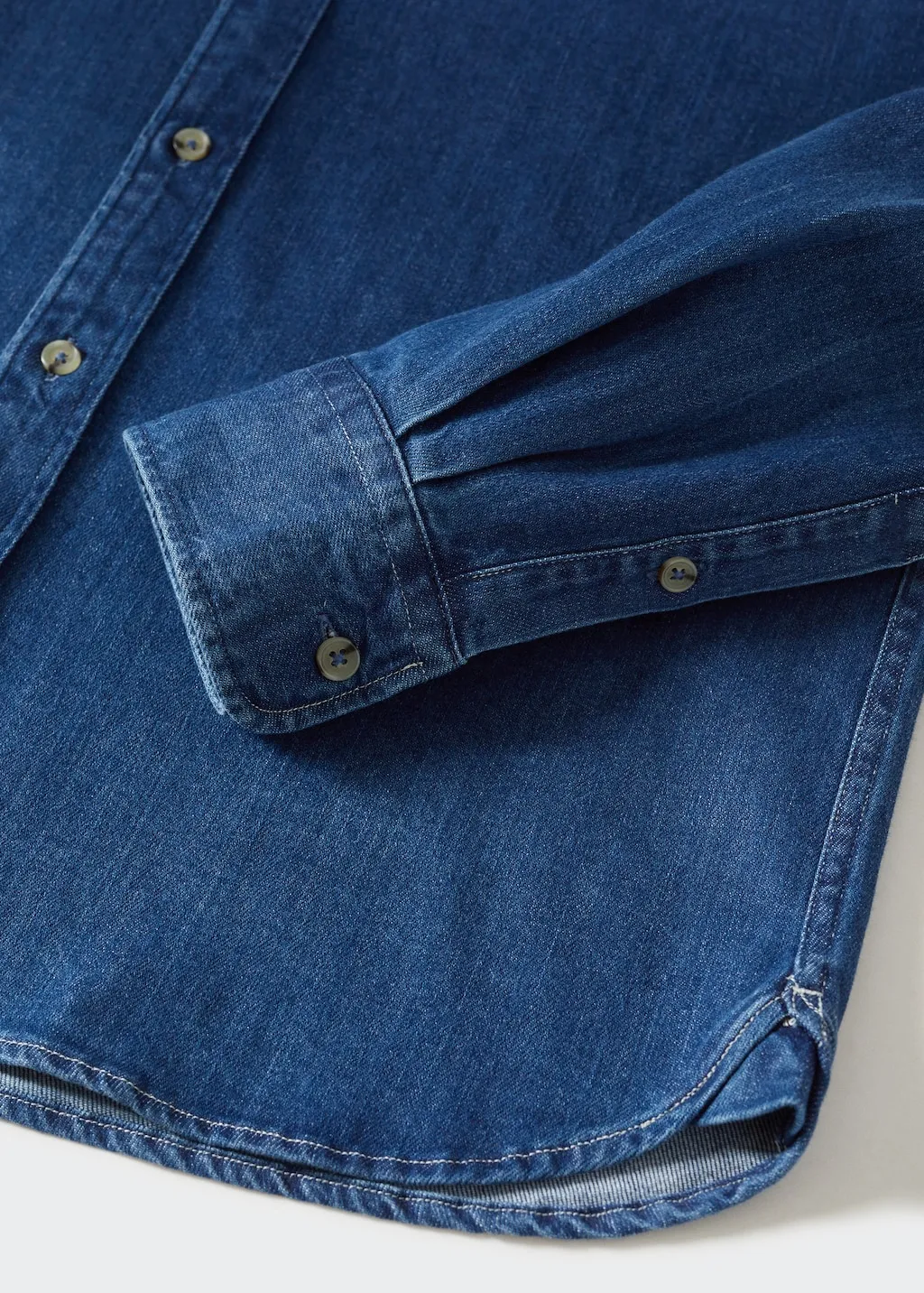 Camicia slim fit denim