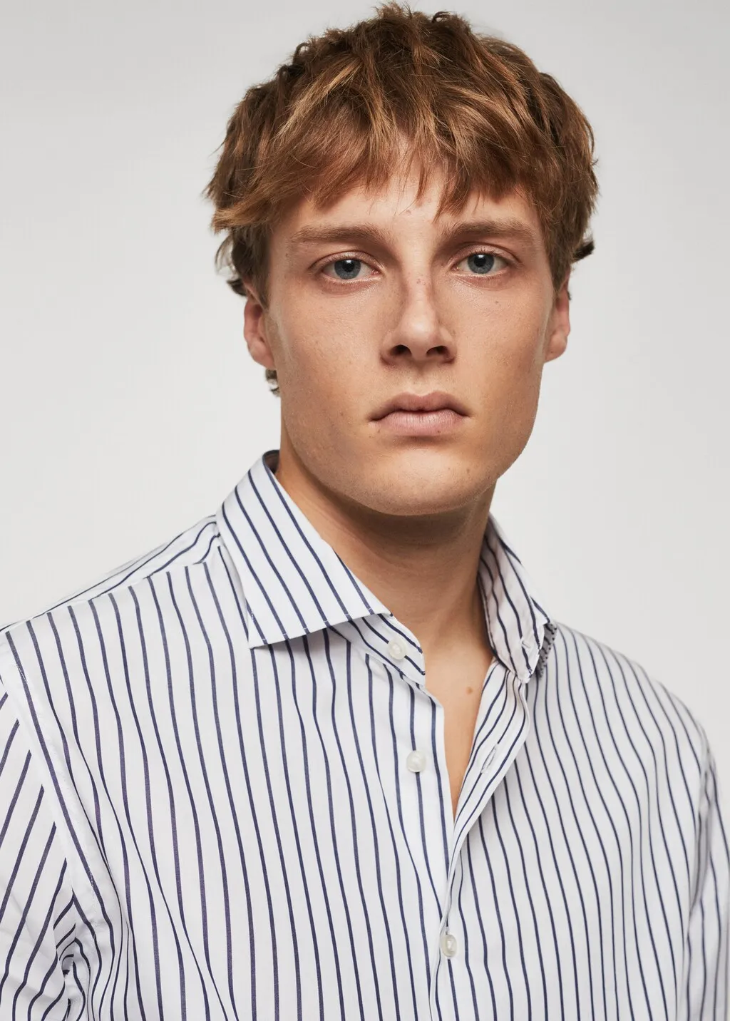 Camicia slim-fit righe