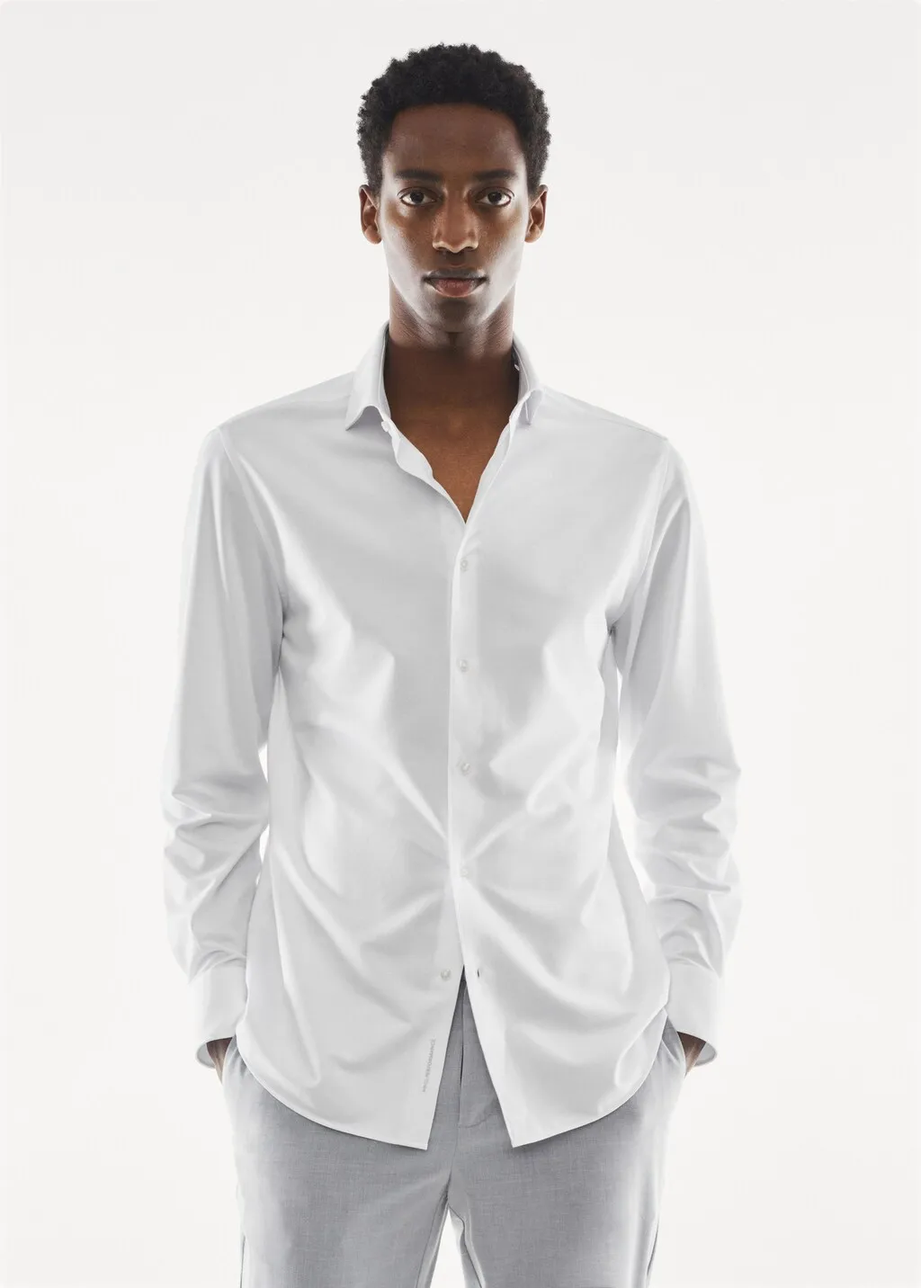 Camicia slim fit stretch