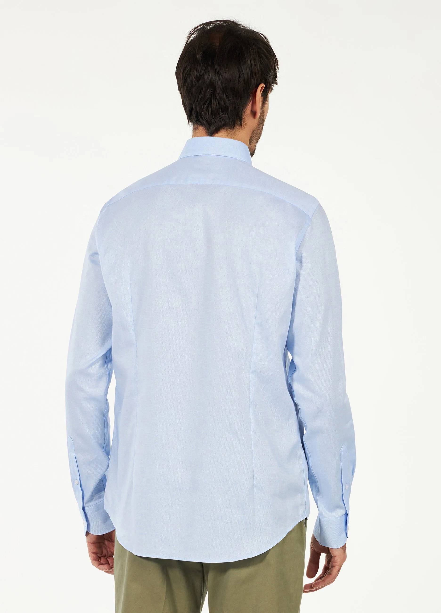 Camicia slim Rumford in puro cotone