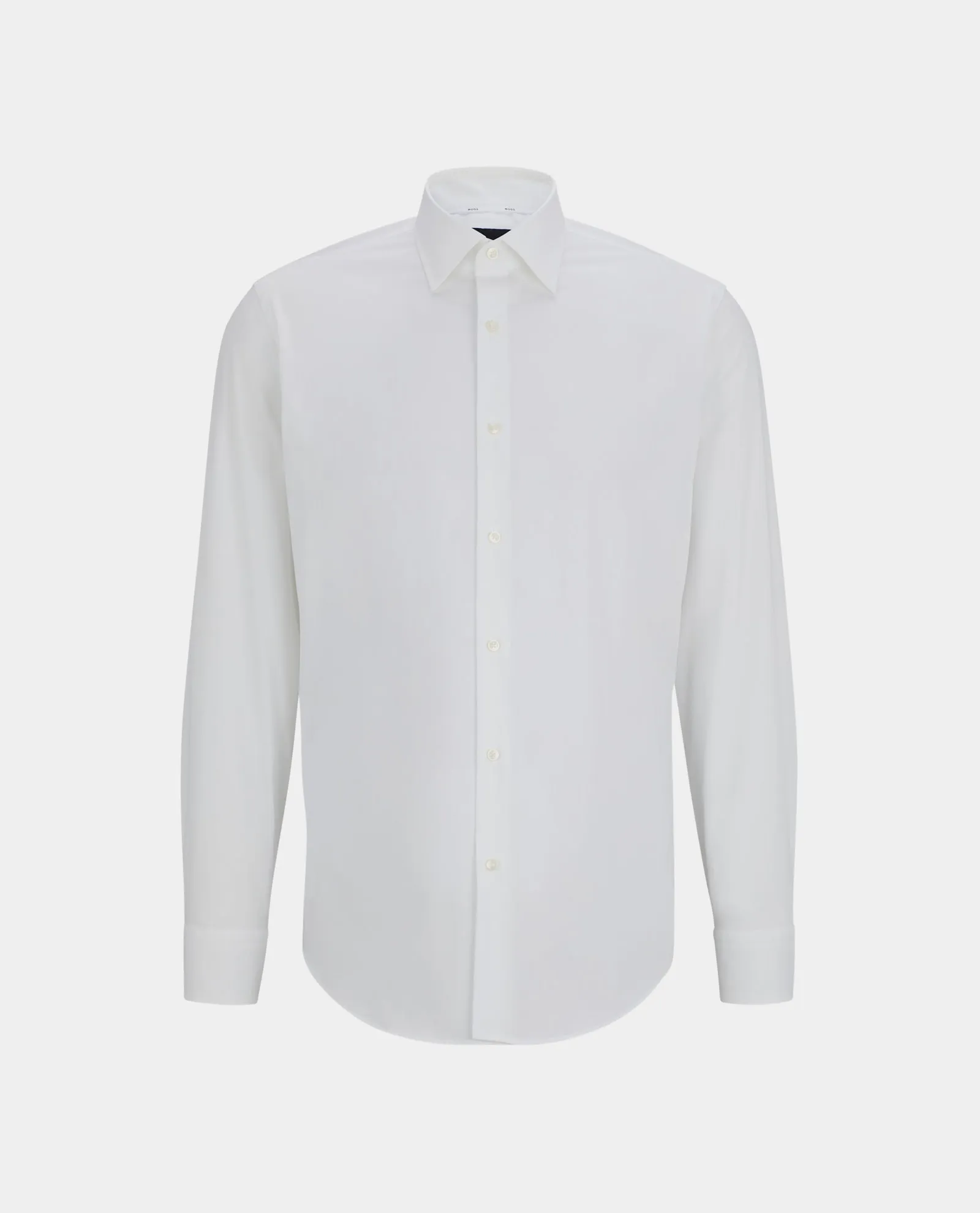 Camicia uomo Boss in popeline di cotone
