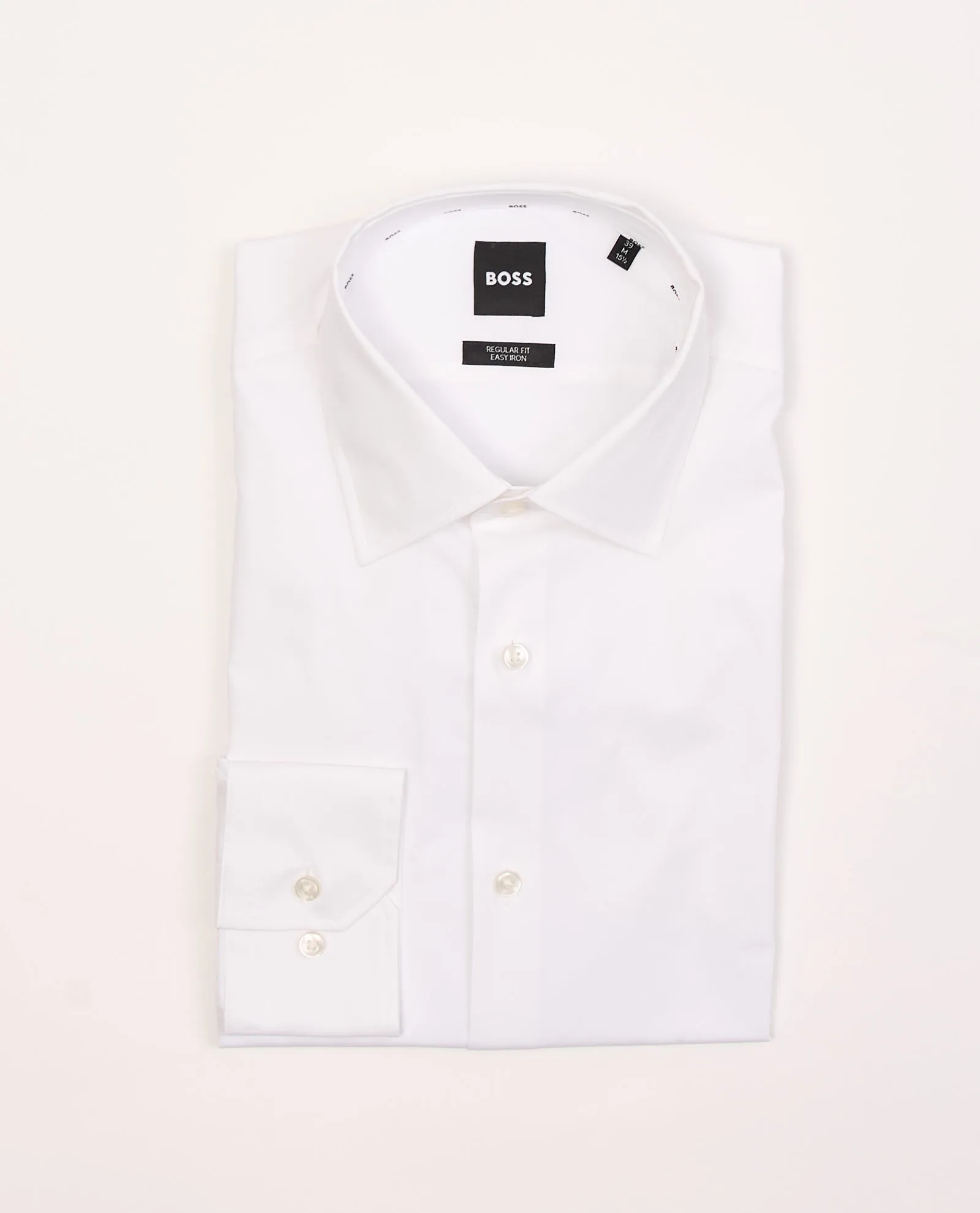 Camicia uomo Boss in popeline di cotone
