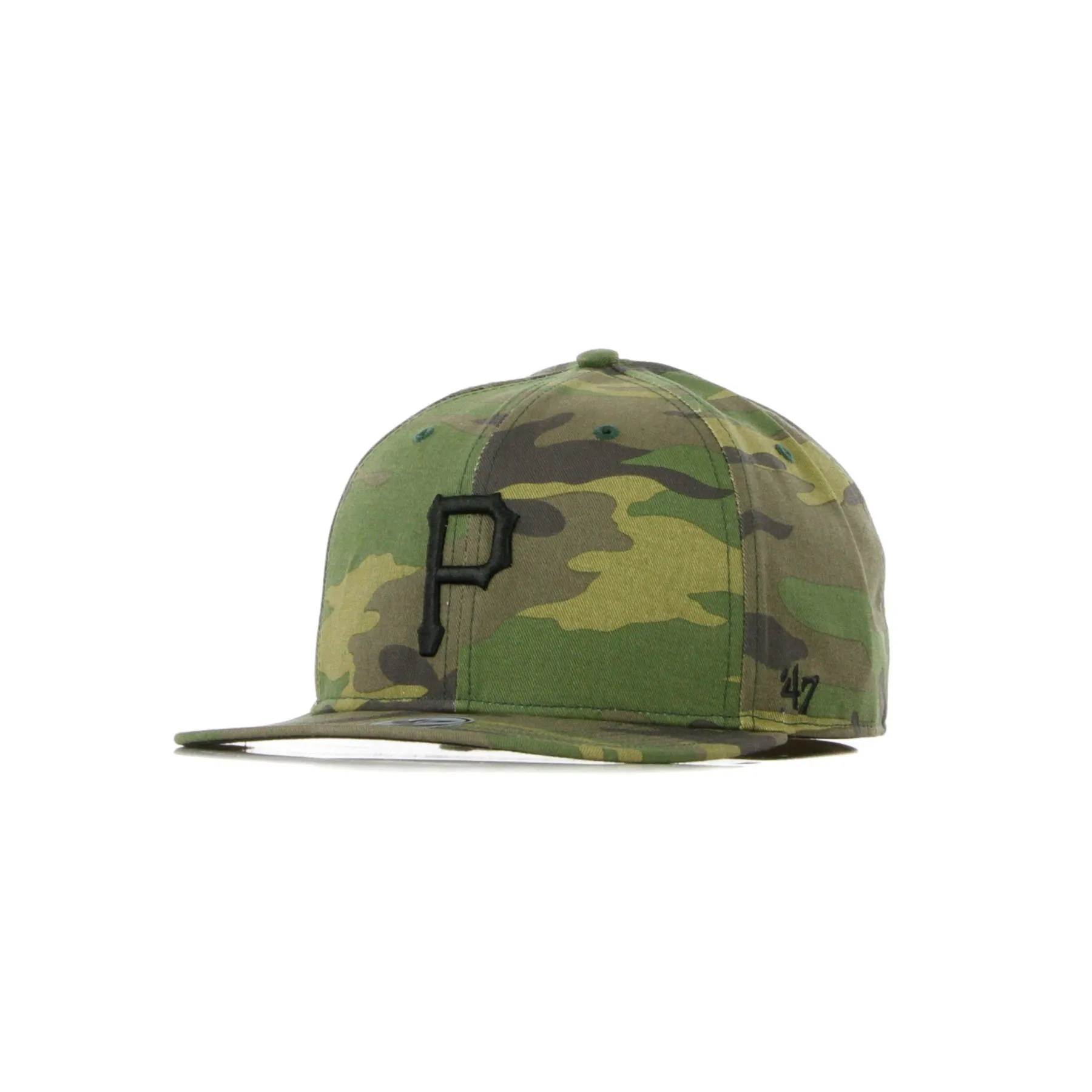 Cappellino Visiera Piatta Uomo Mlb Captain Grove Pitpir Camo/black