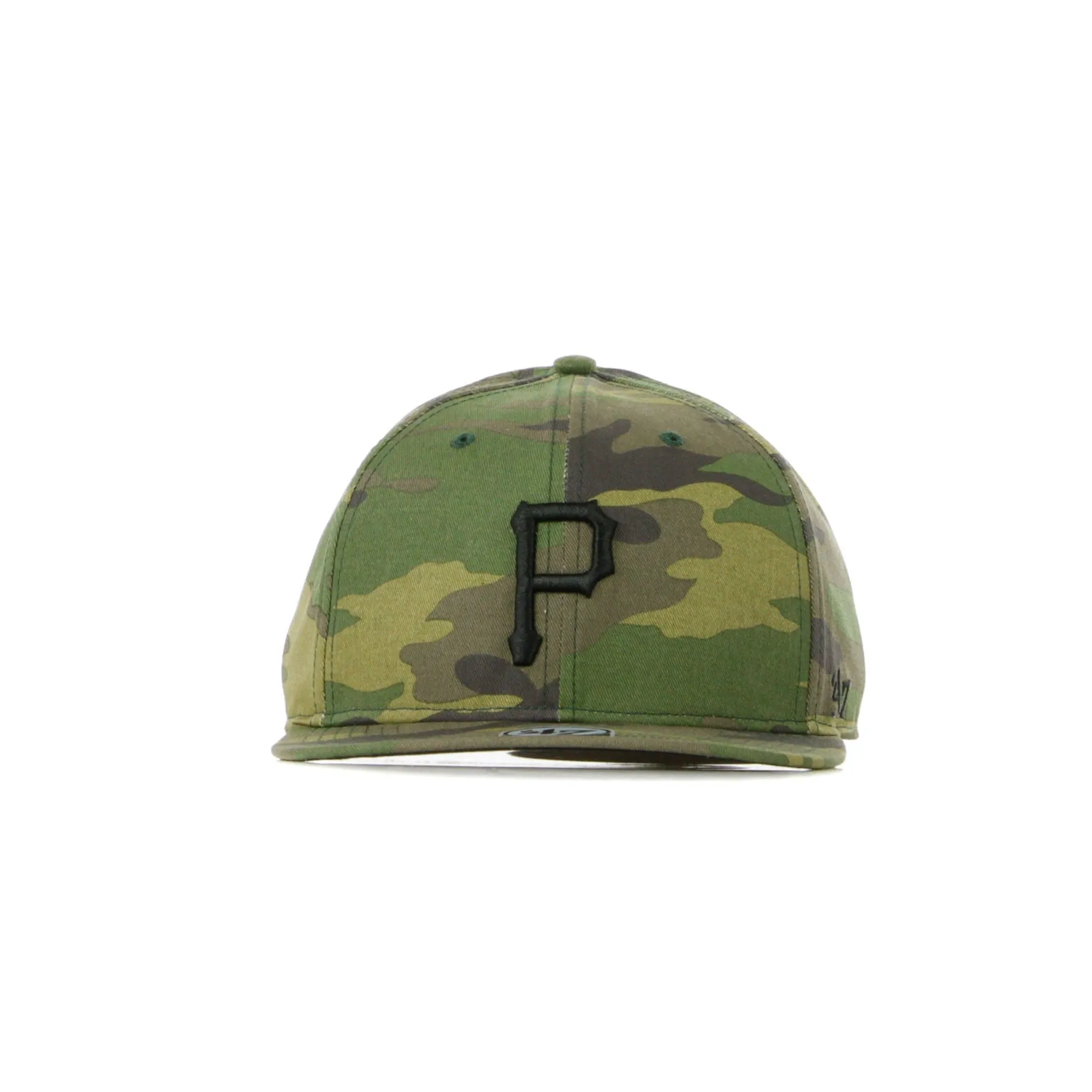 Cappellino Visiera Piatta Uomo Mlb Captain Grove Pitpir Camo/black