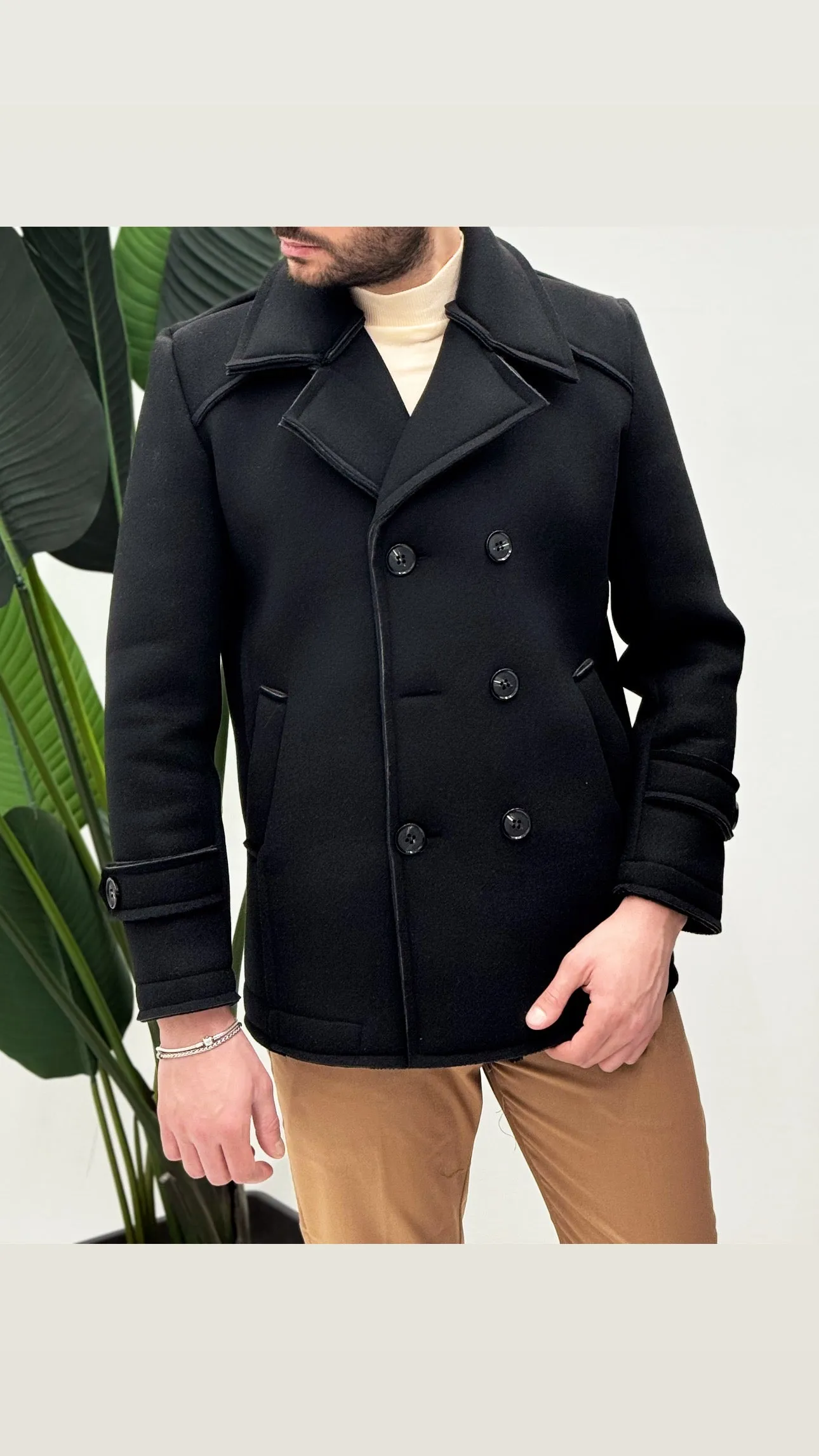 Cappotto diplomatico doppio petto