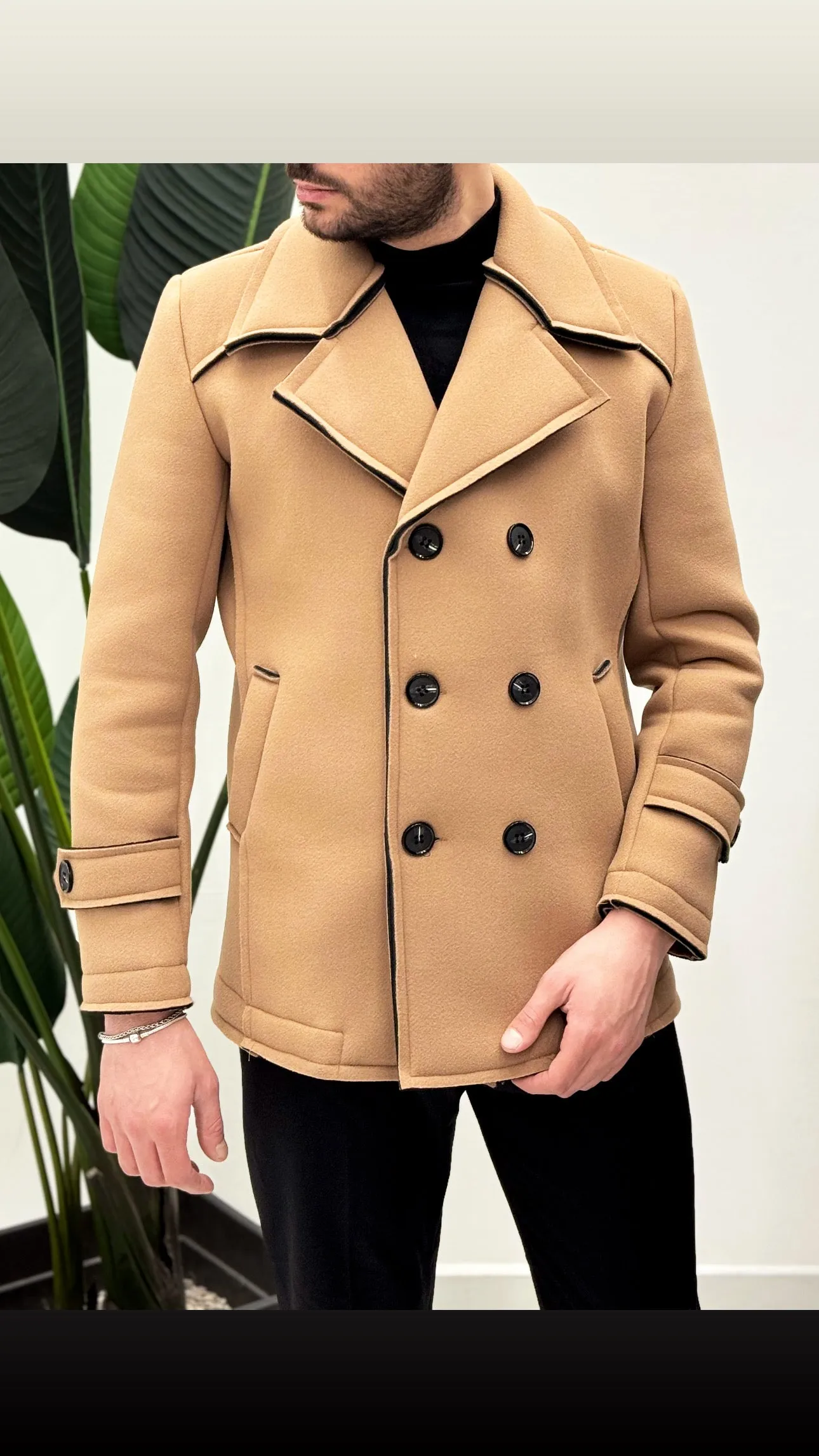 Cappotto diplomatico doppio petto