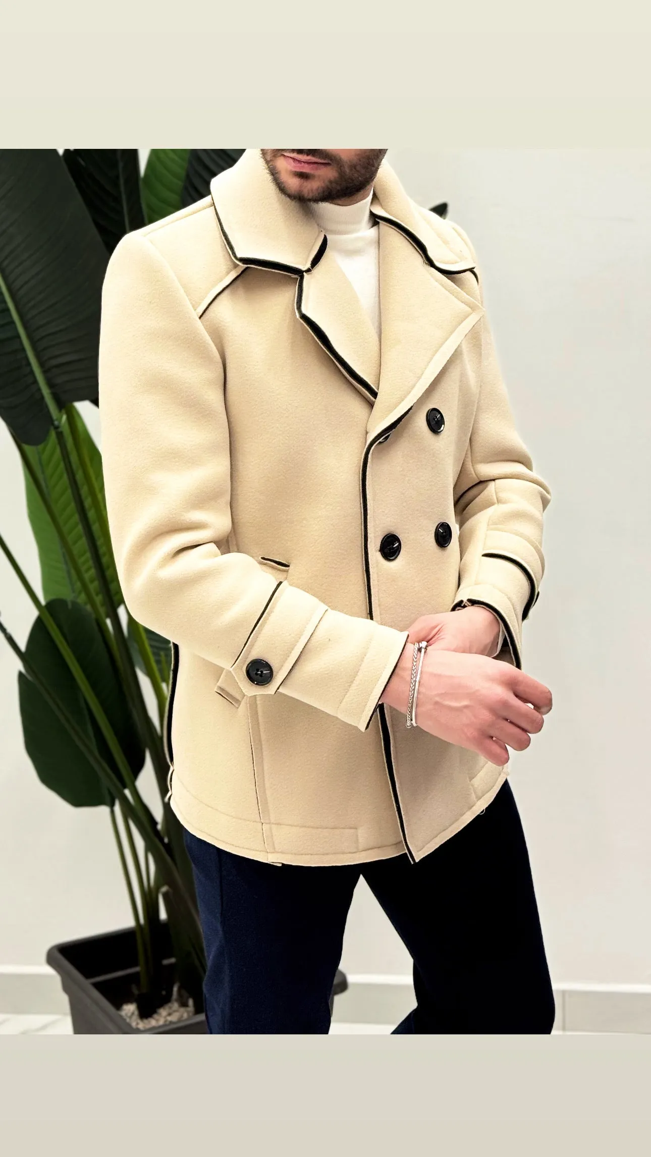 Cappotto diplomatico doppio petto