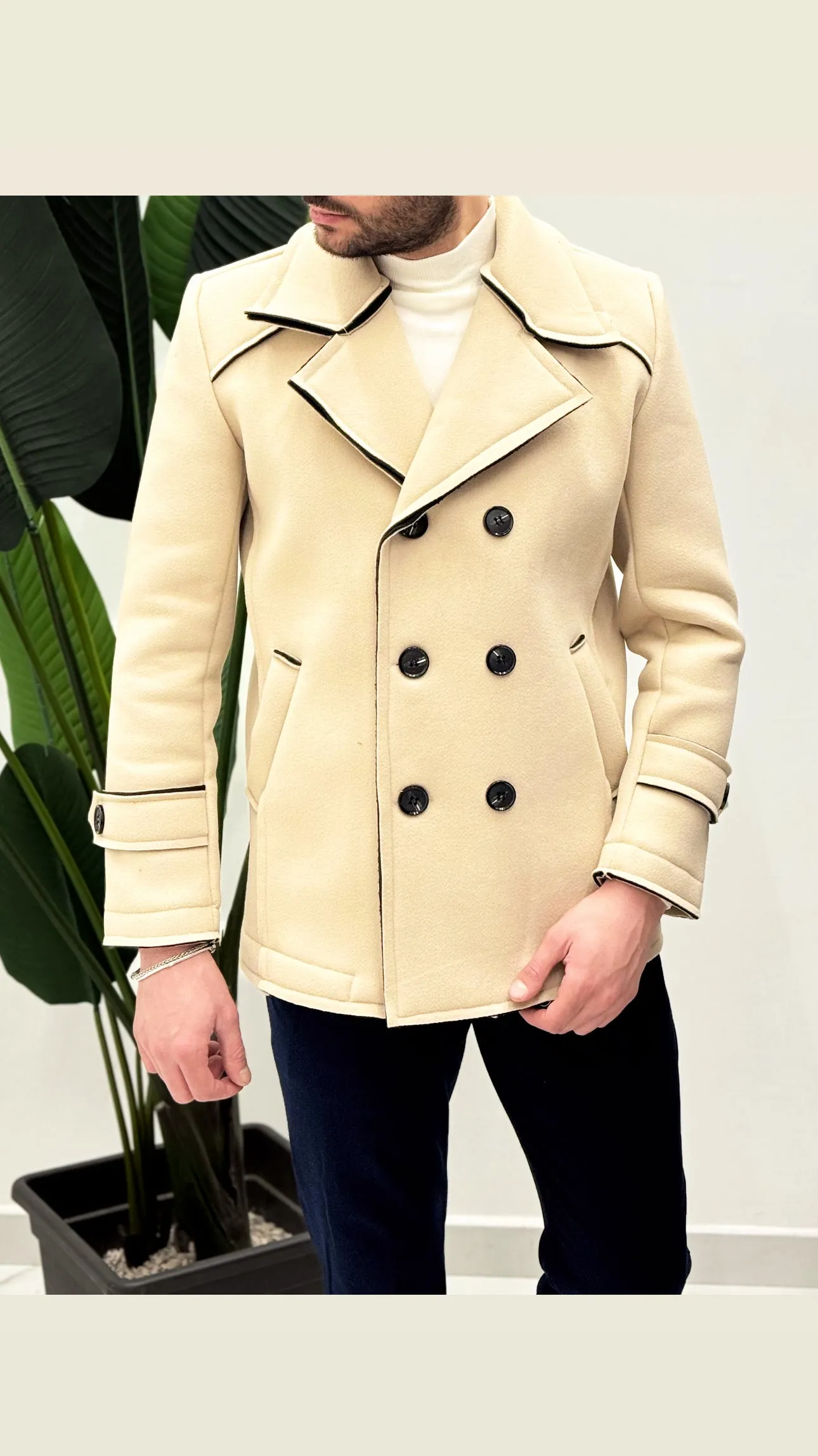 Cappotto diplomatico doppio petto