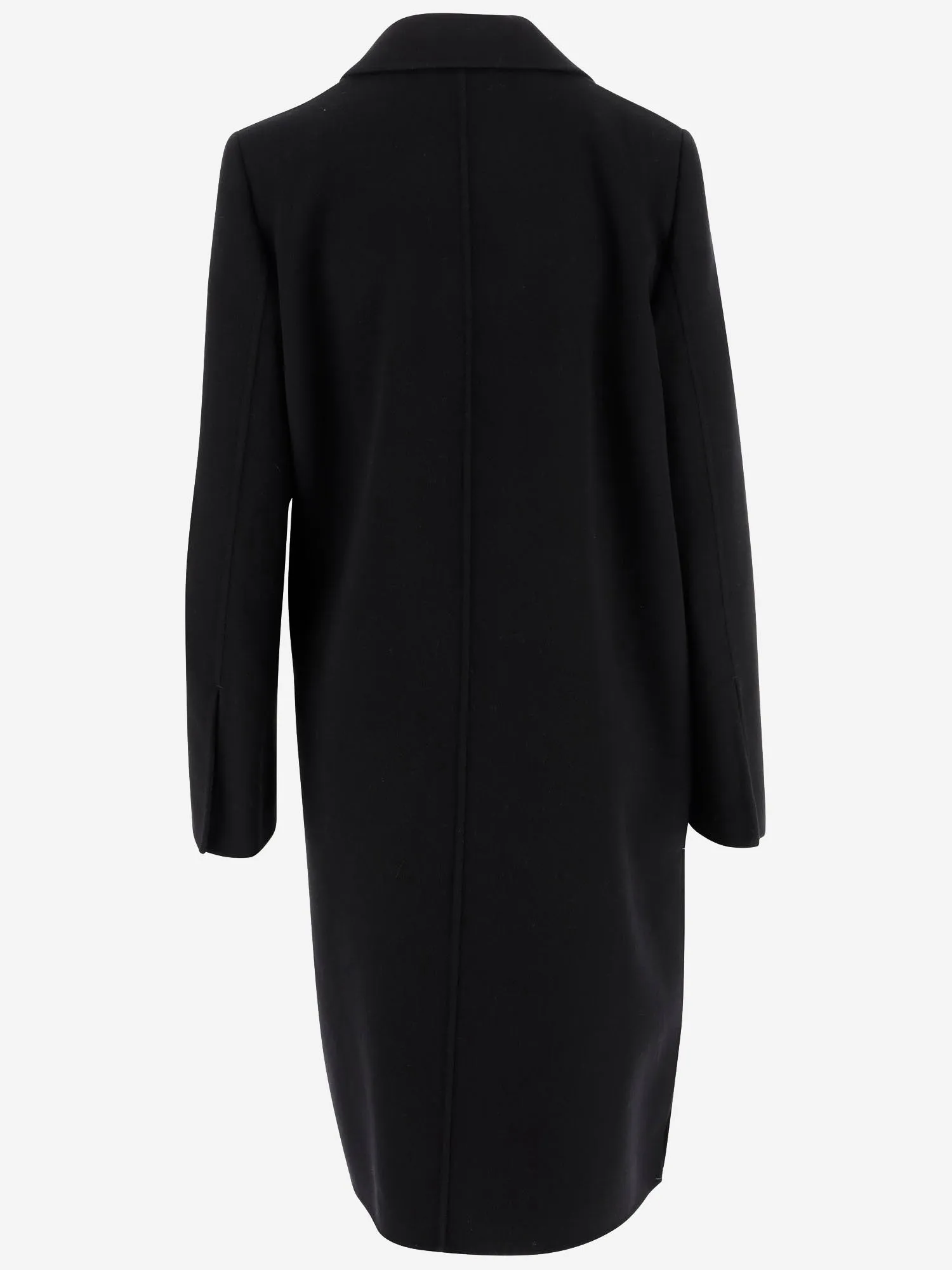 CAPPOTTO IN LANA CON LOGO