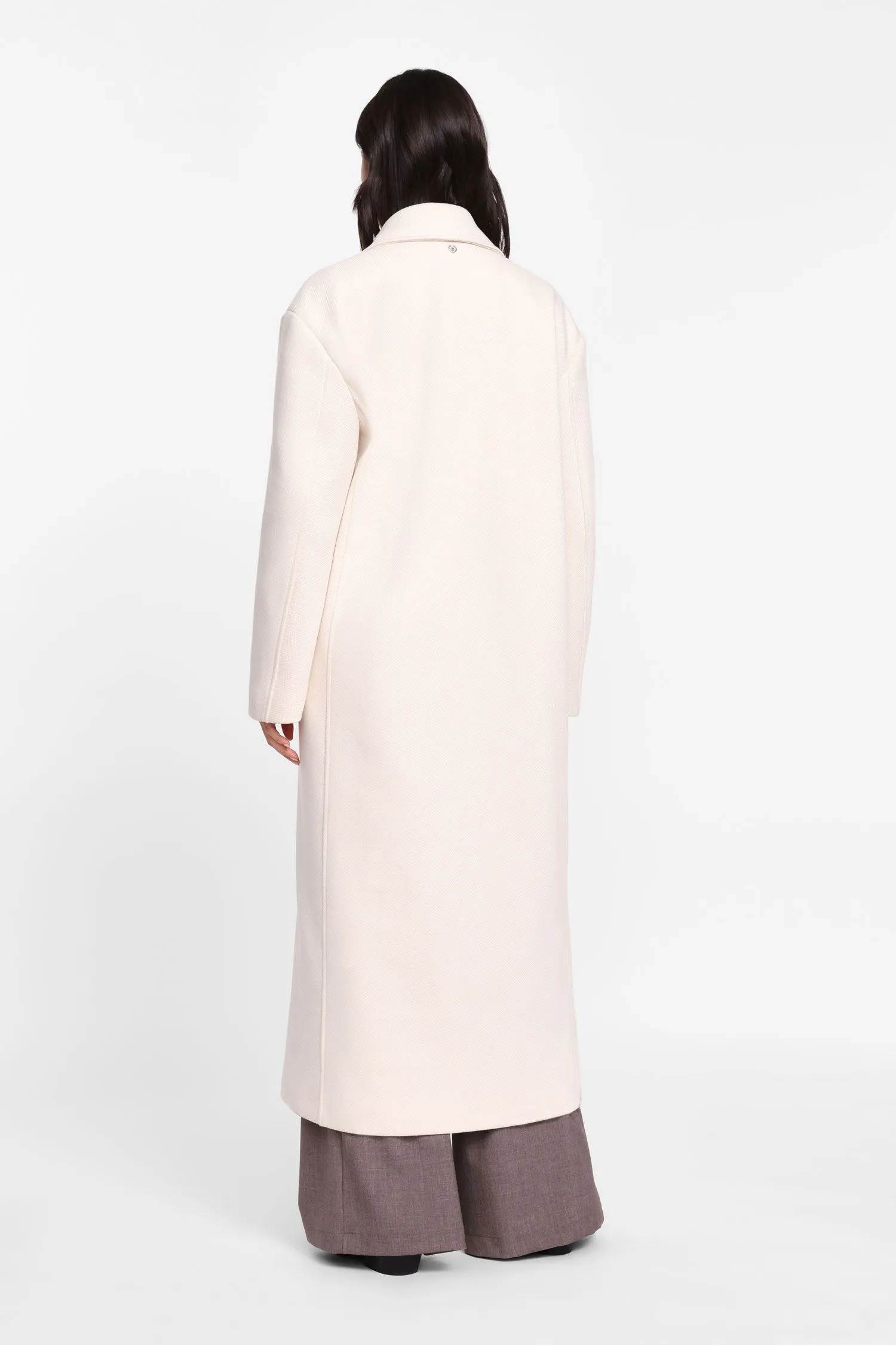  Cappotto lungo a doppio petto 