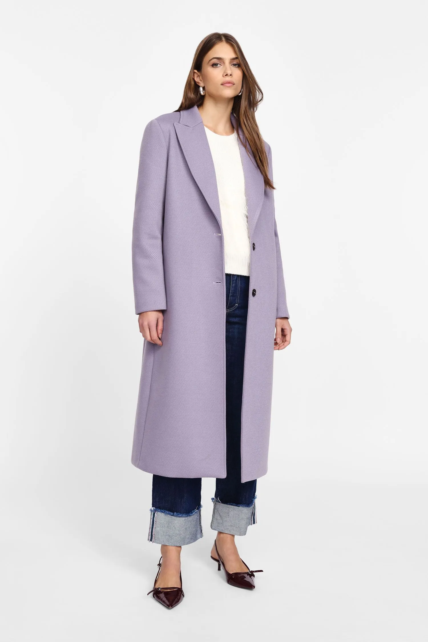  Cappotto lungo con bottoni 