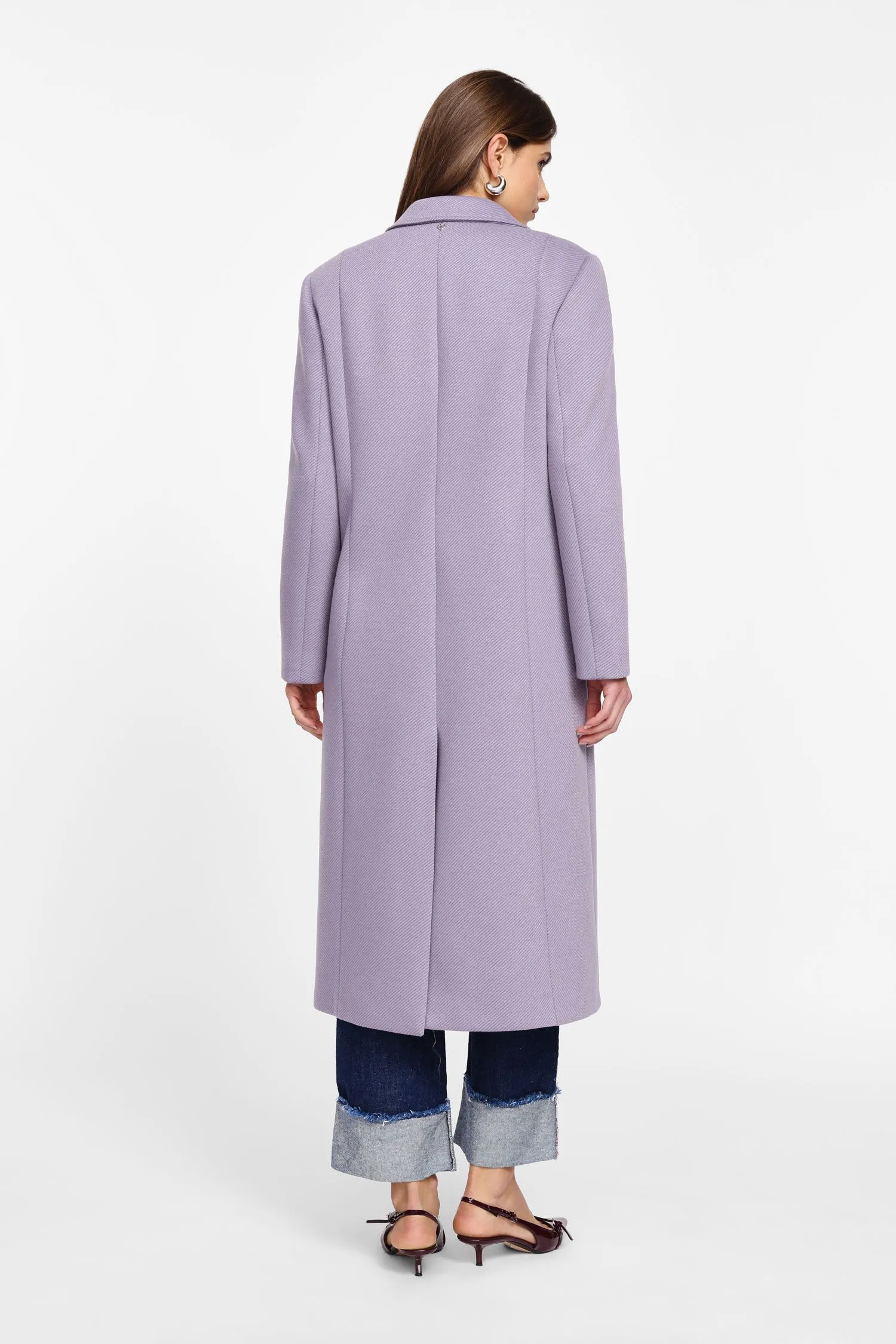  Cappotto lungo con bottoni 