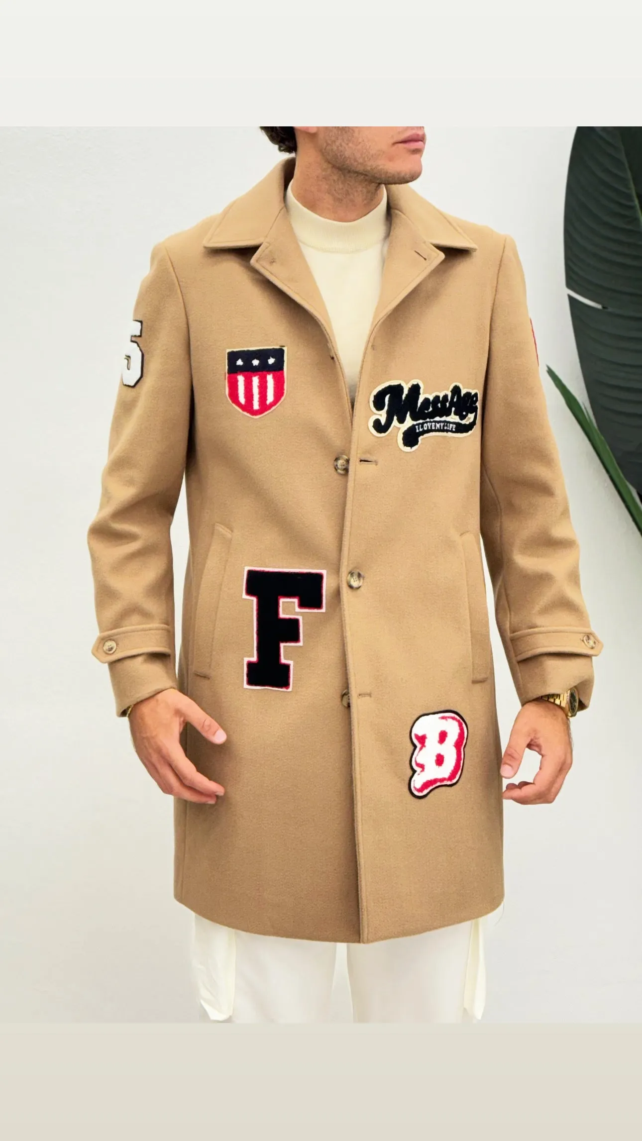 Cappotto Lungo patchwork
