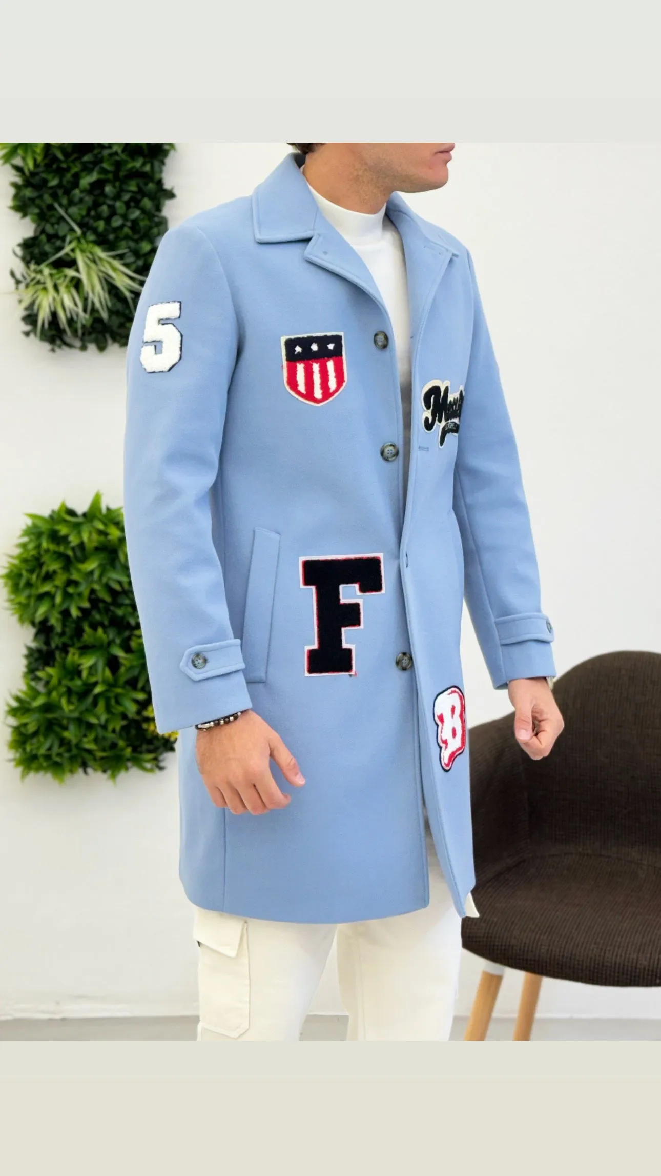Cappotto Lungo patchwork