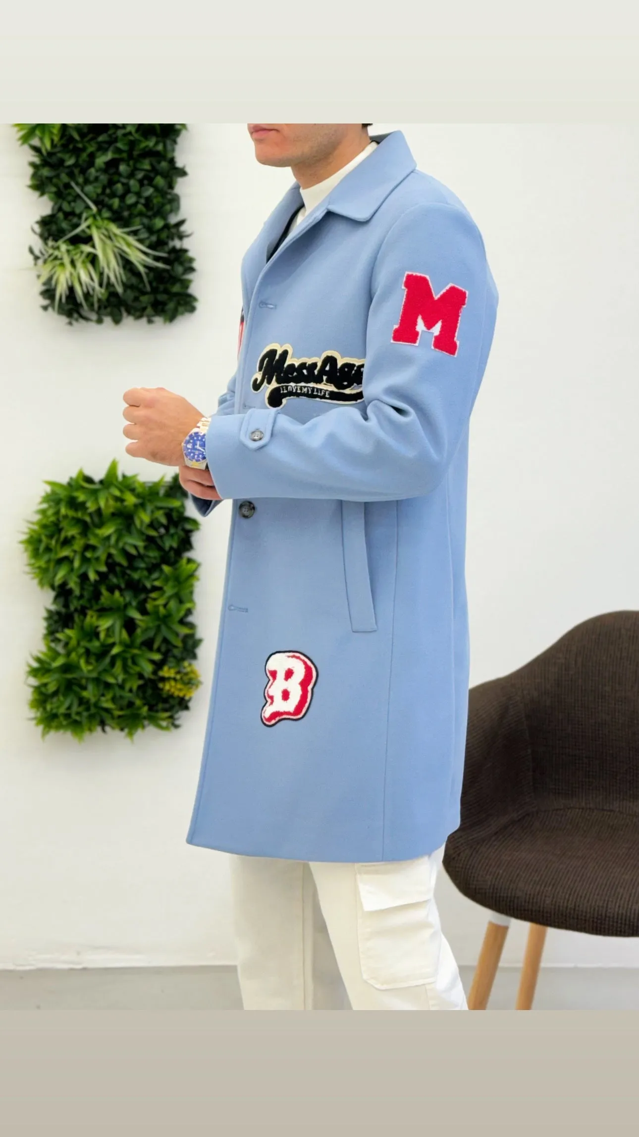 Cappotto Lungo patchwork