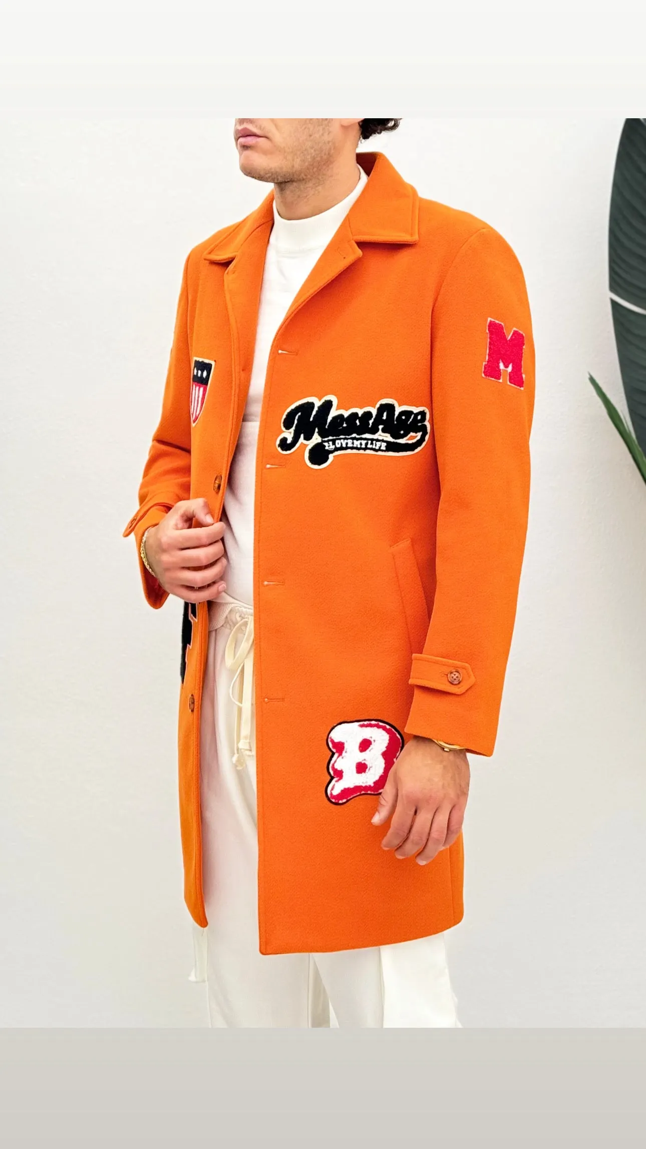 Cappotto Lungo patchwork