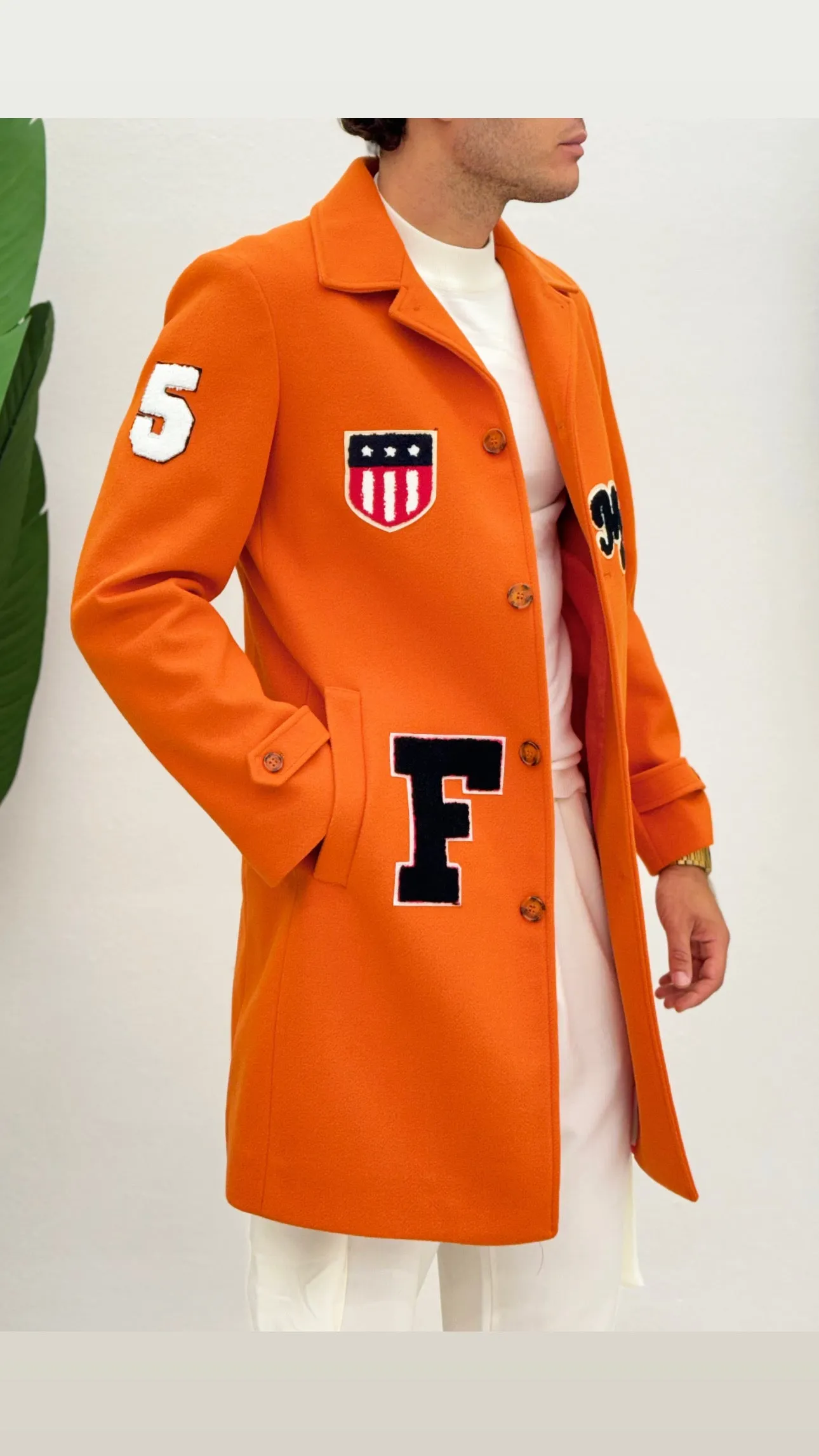 Cappotto Lungo patchwork