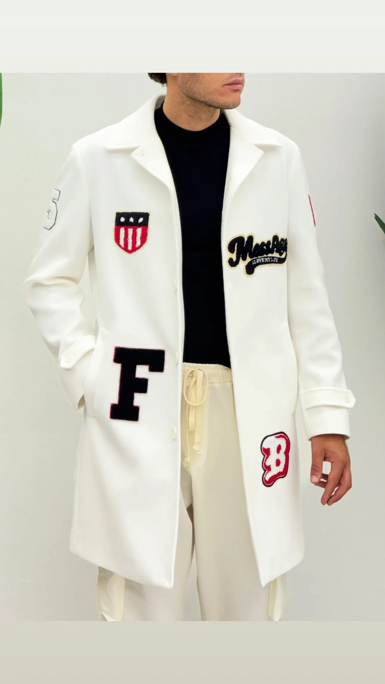 Cappotto Lungo patchwork