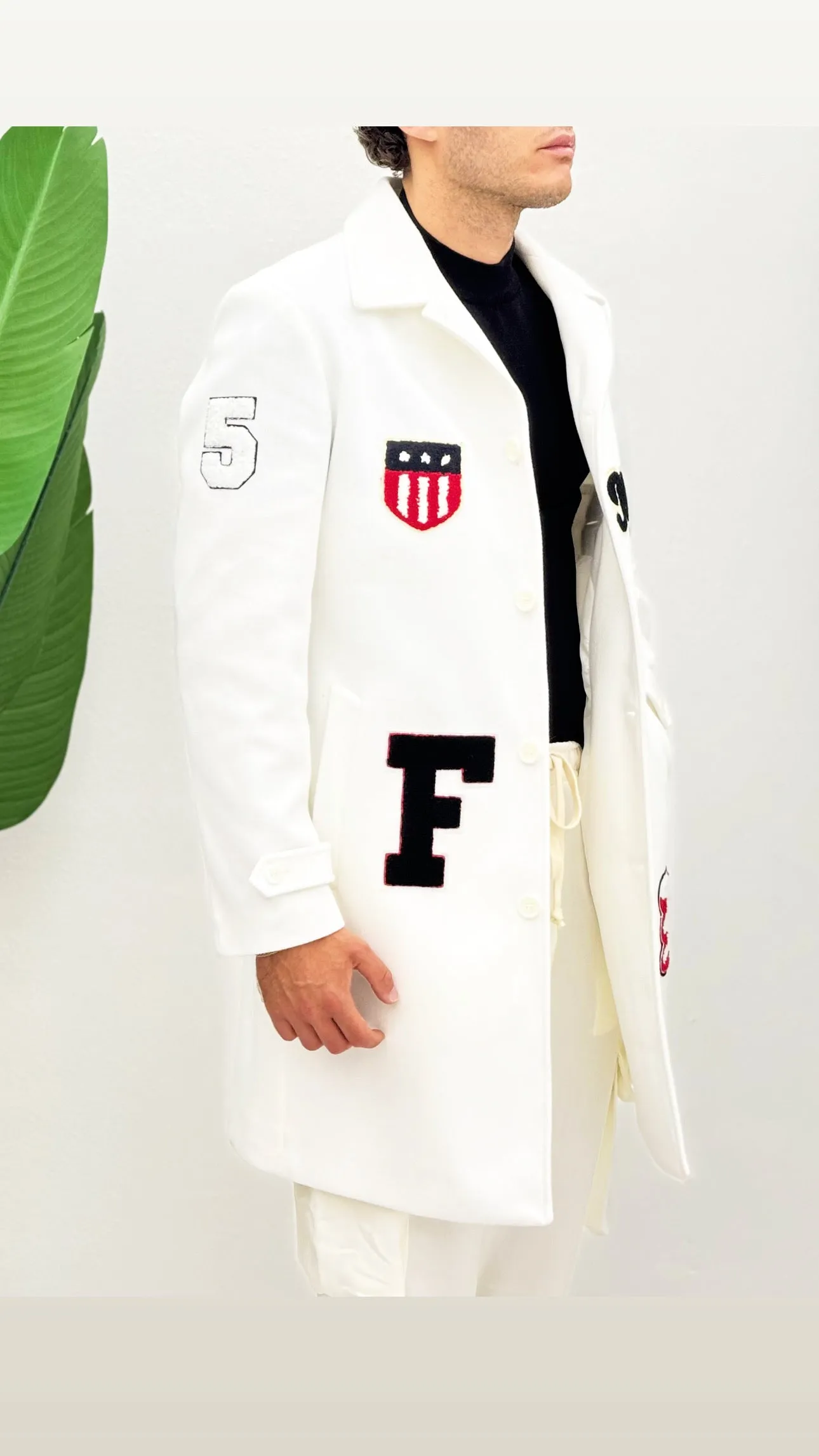Cappotto Lungo patchwork