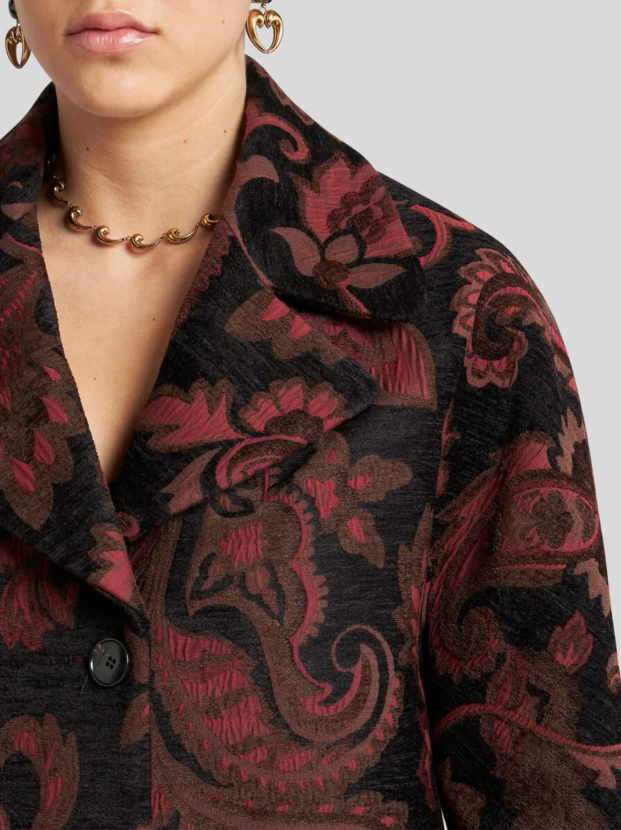 CAPPOTTO MIDI JACQUARD