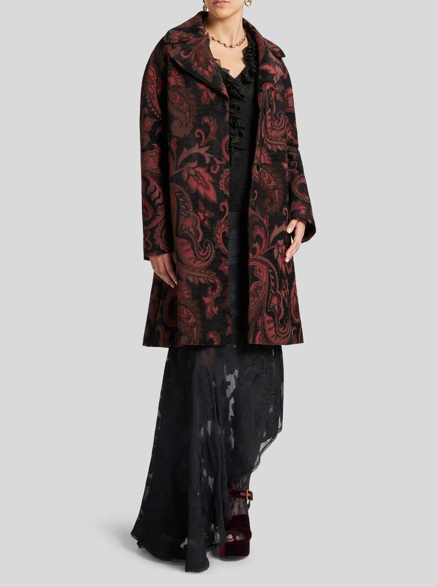 CAPPOTTO MIDI JACQUARD