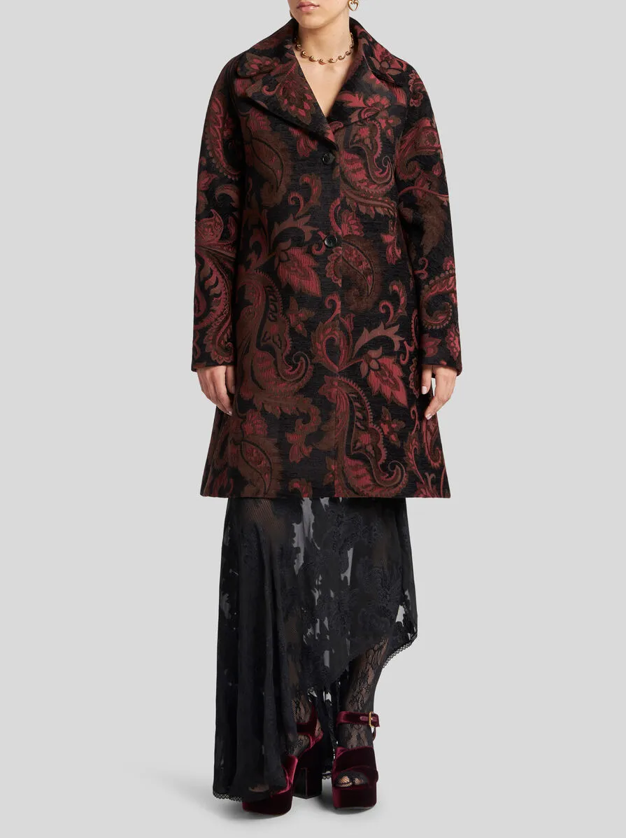 CAPPOTTO MIDI JACQUARD