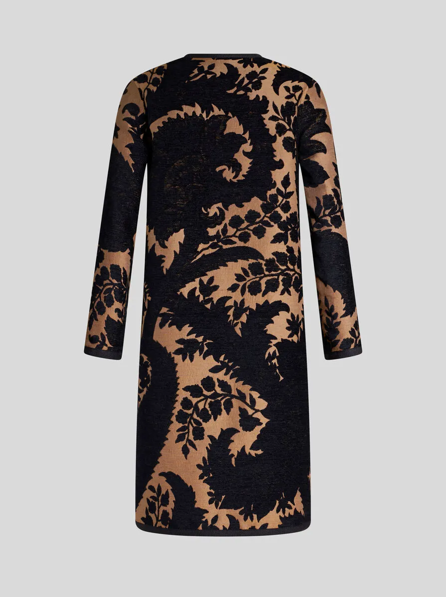 CAPPOTTO REVERSIBILE IN CINIGLIA JACQUARD