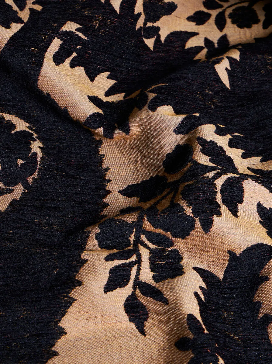 CAPPOTTO REVERSIBILE IN CINIGLIA JACQUARD