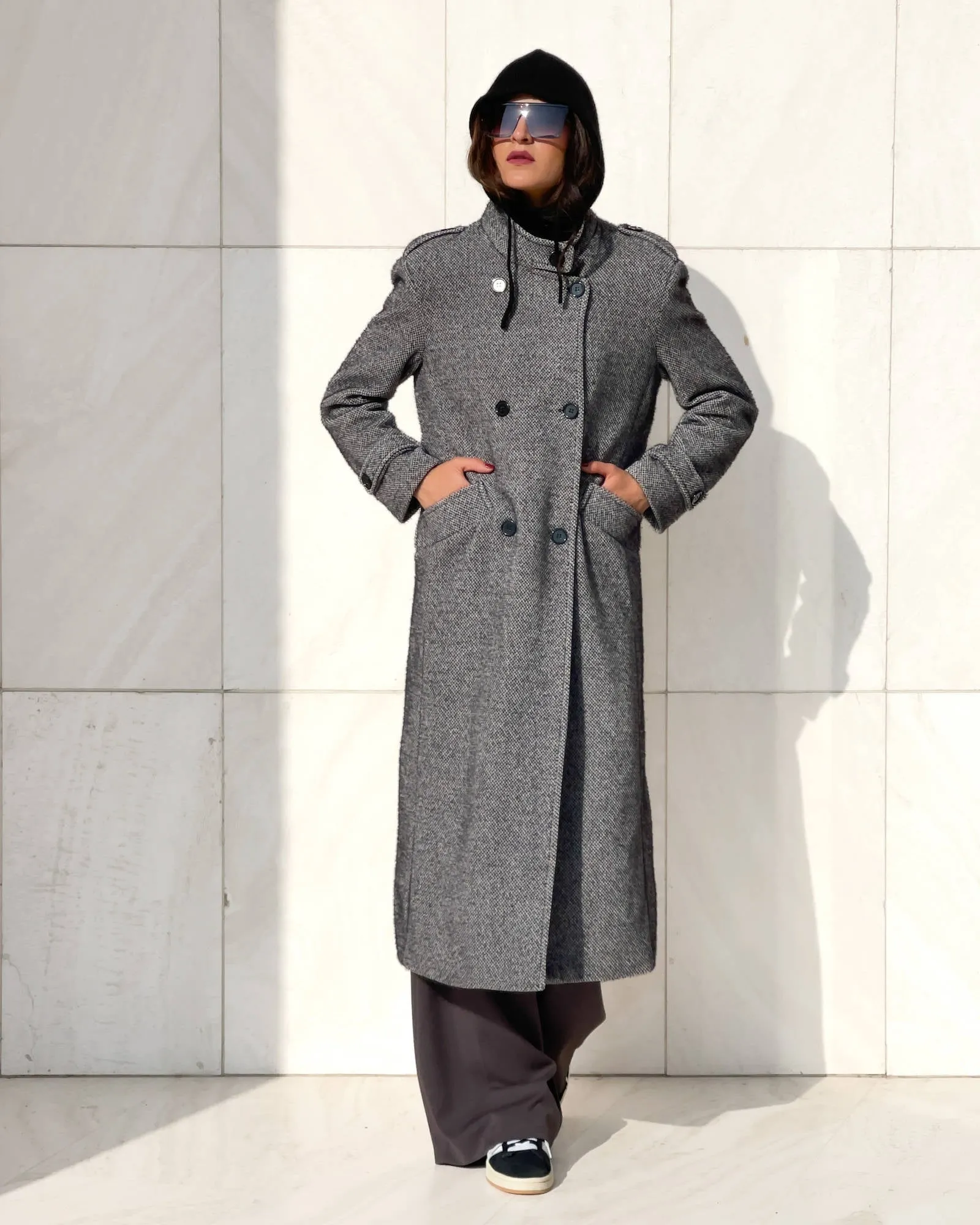 CAPPOTTO TIMOTHY BIANCO NERO