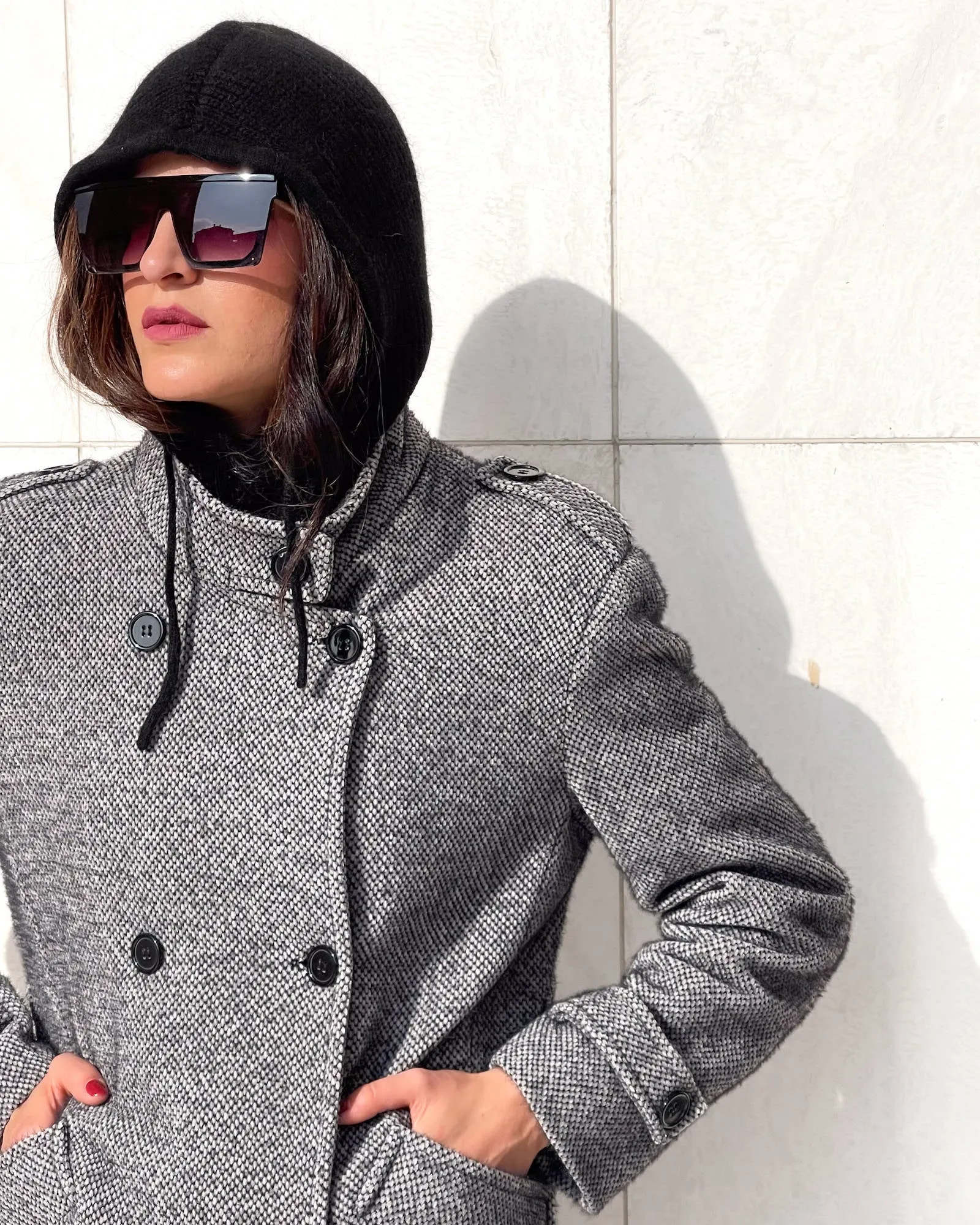 CAPPOTTO TIMOTHY BIANCO NERO