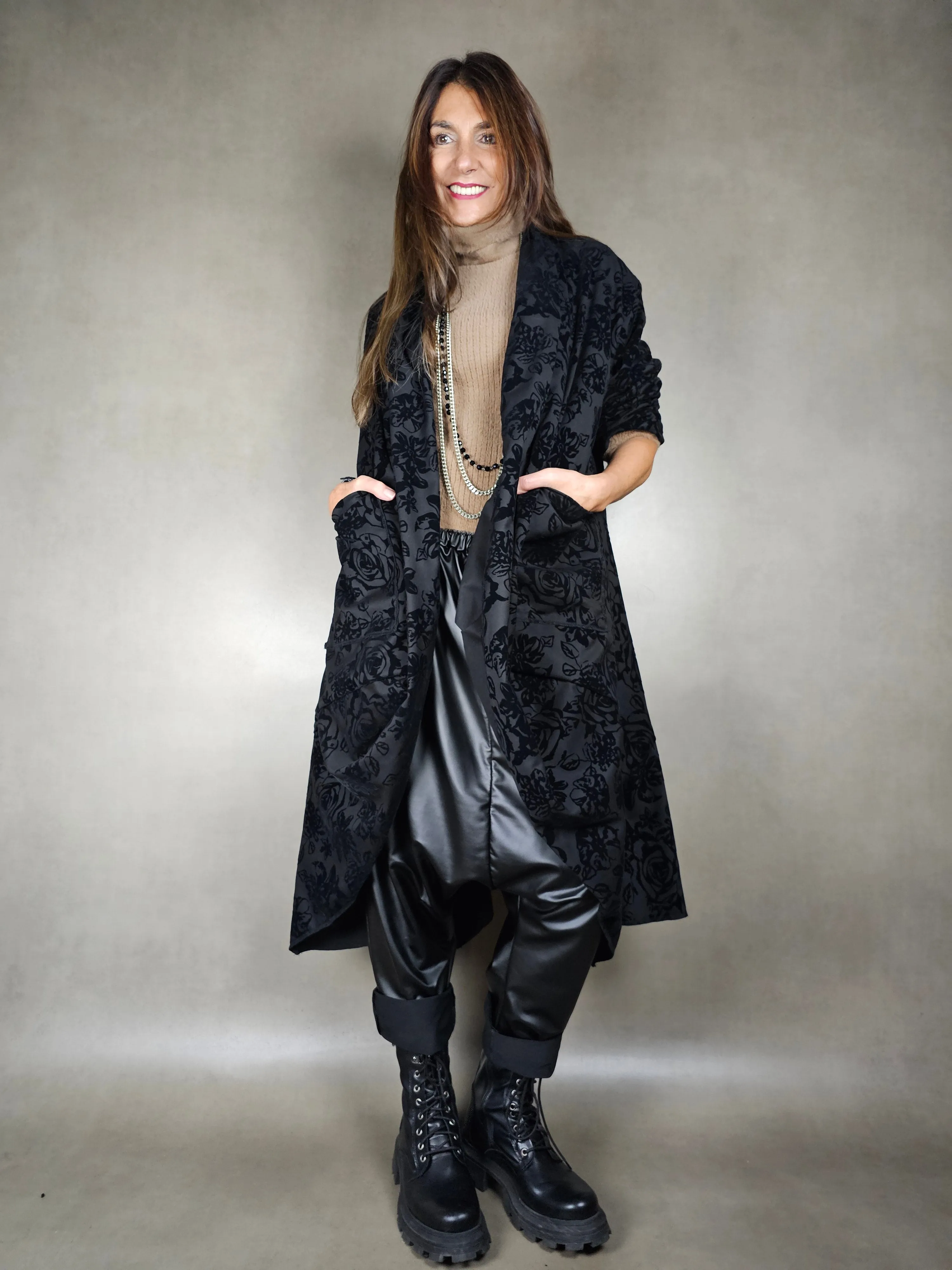 cappotto trapuntato fantasia 67pl31vi2ea