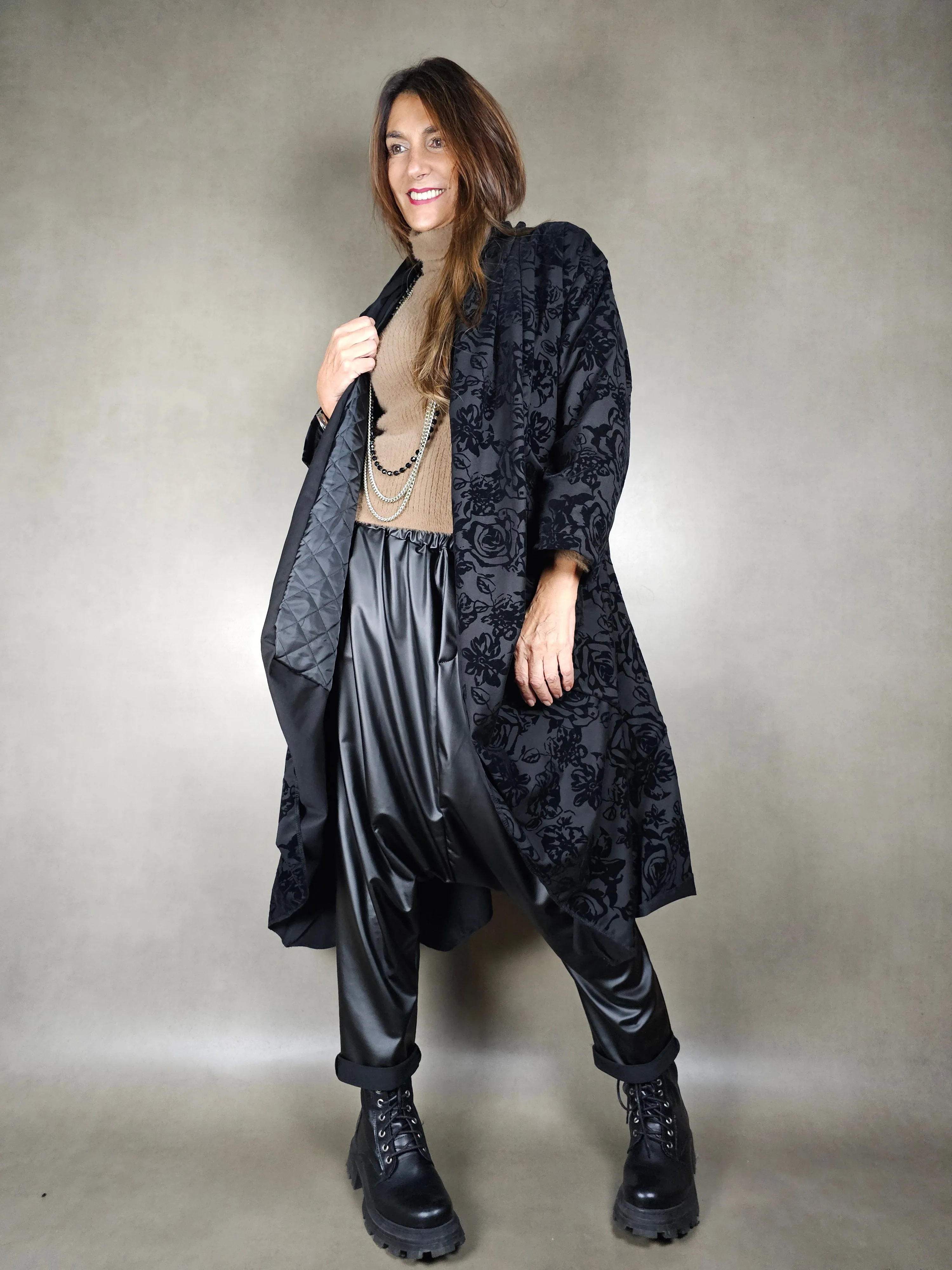 cappotto trapuntato fantasia 67pl31vi2ea