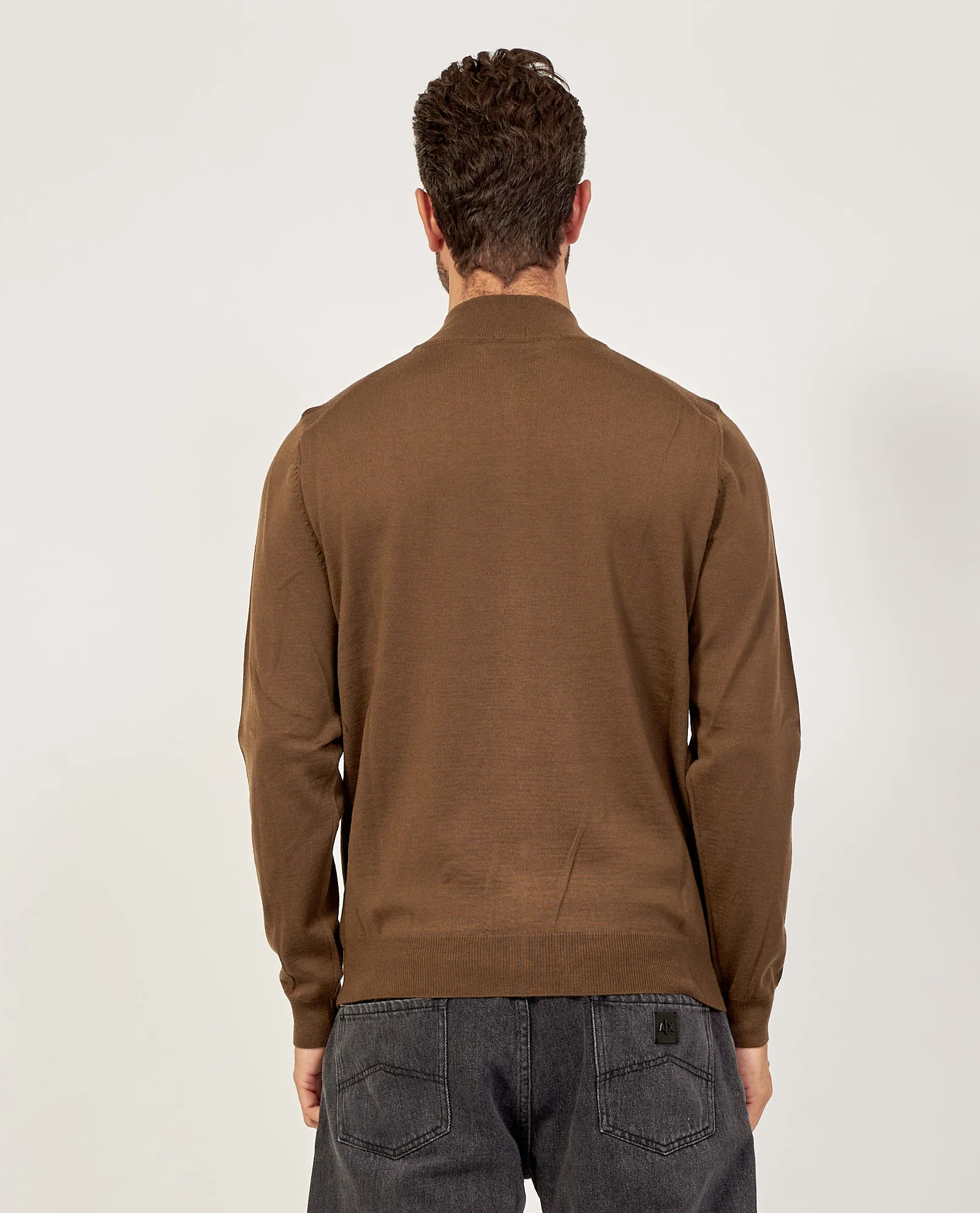 Cardigan Boss uomo regular fit alla coreana