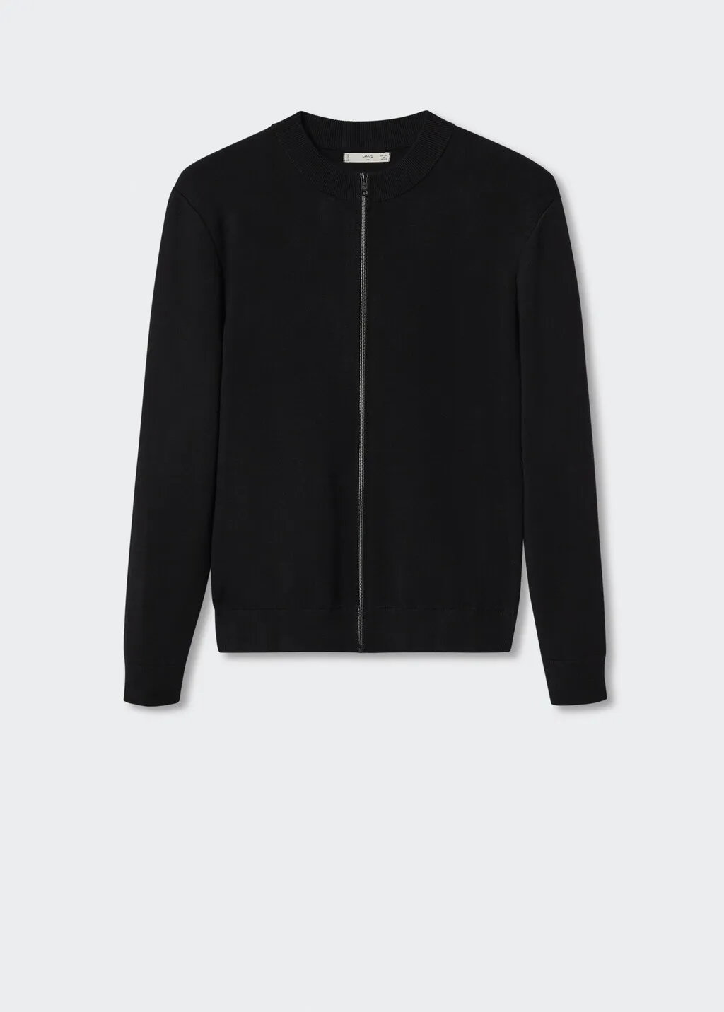Cardigan collo Perkins zip