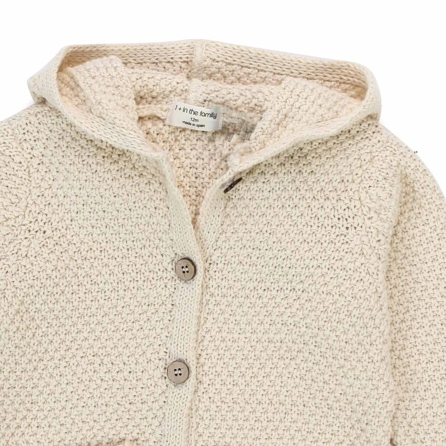 Cardigan Ralf Ecru Baby Unisex