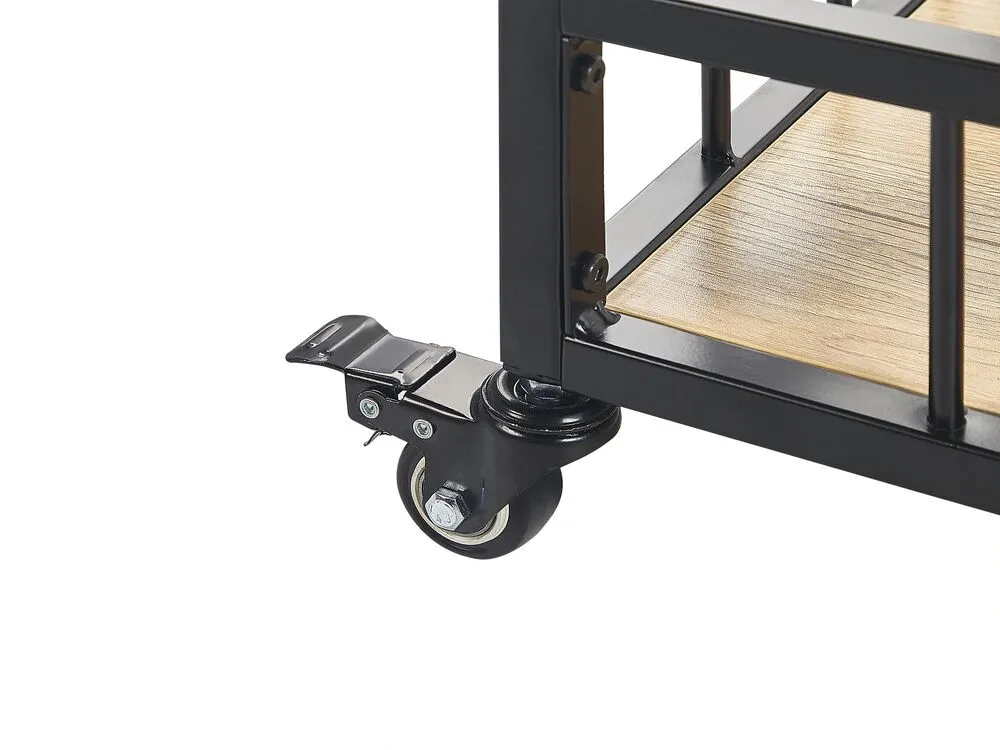 Carrello portavivande HULLET Metallo Marrone chiaro