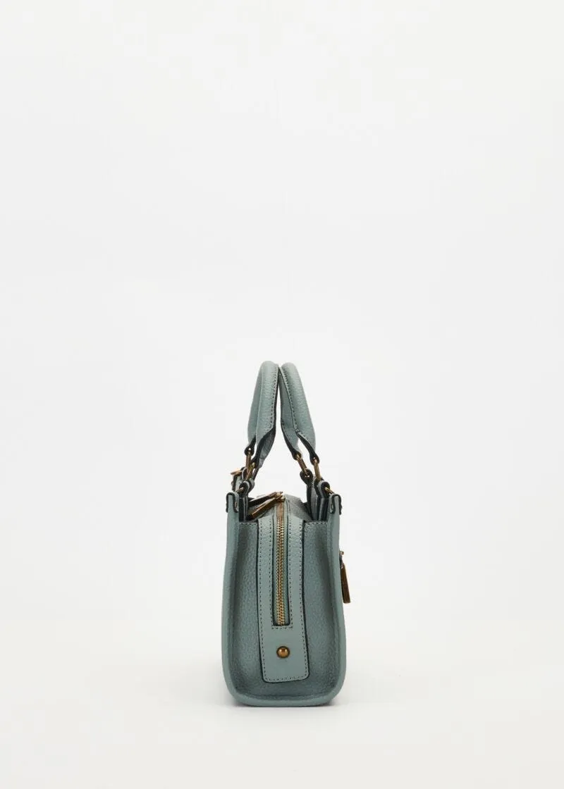 Cartella mini effetto pelle