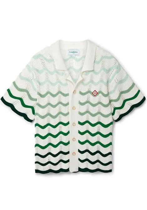 CASABLANCA CAMICIA GRADIENT WAVE