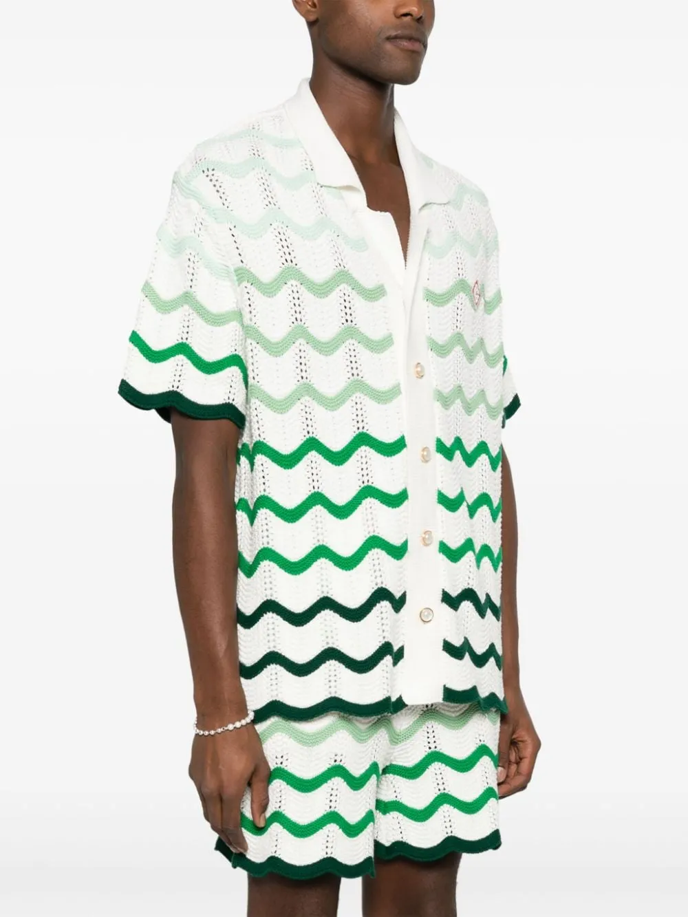 CASABLANCA CAMICIA GRADIENT WAVE
