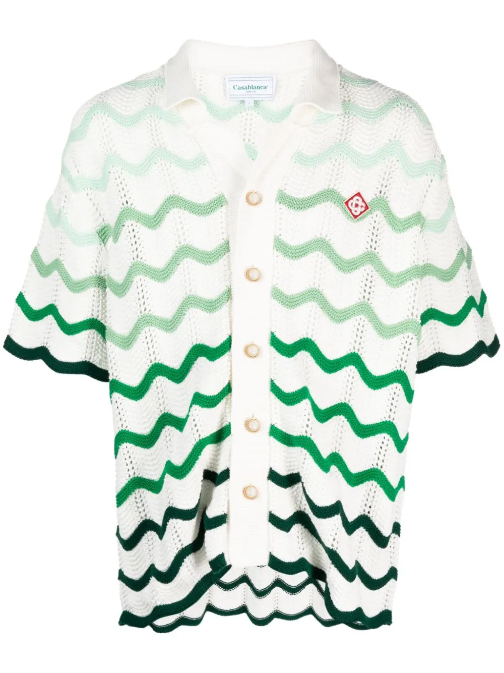 CASABLANCA CAMICIA GRADIENT WAVE