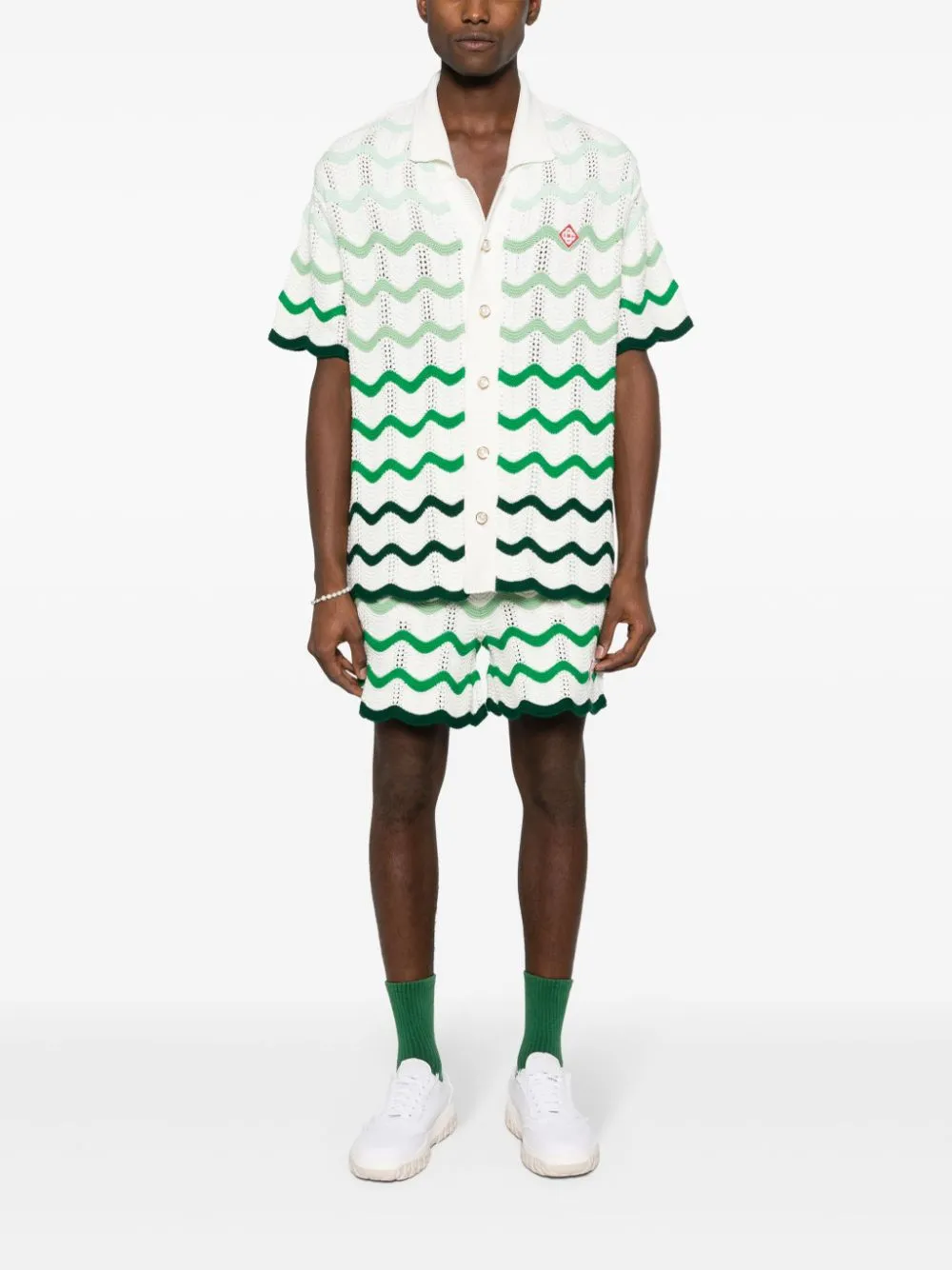 CASABLANCA CAMICIA GRADIENT WAVE
