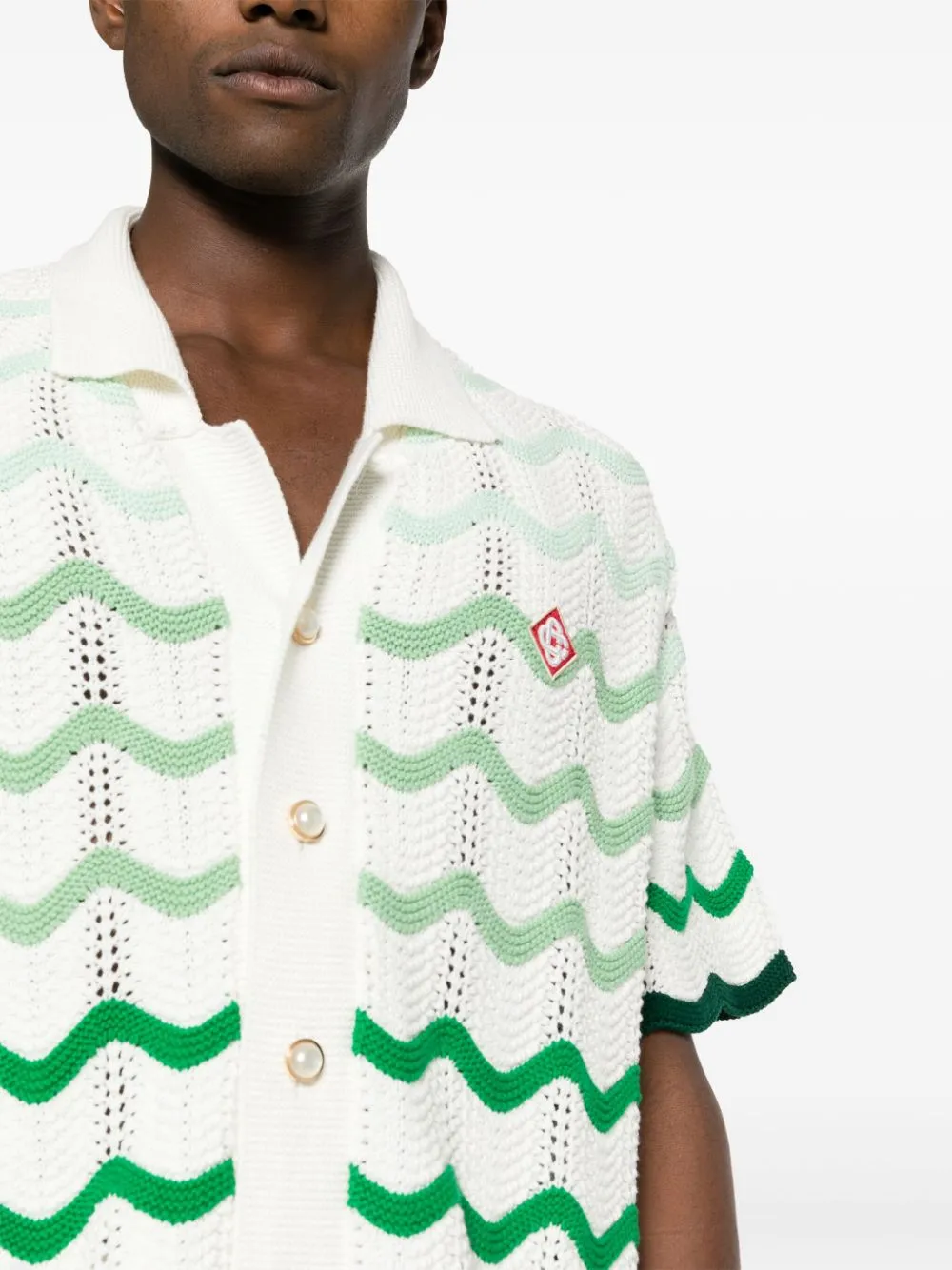 CASABLANCA CAMICIA GRADIENT WAVE