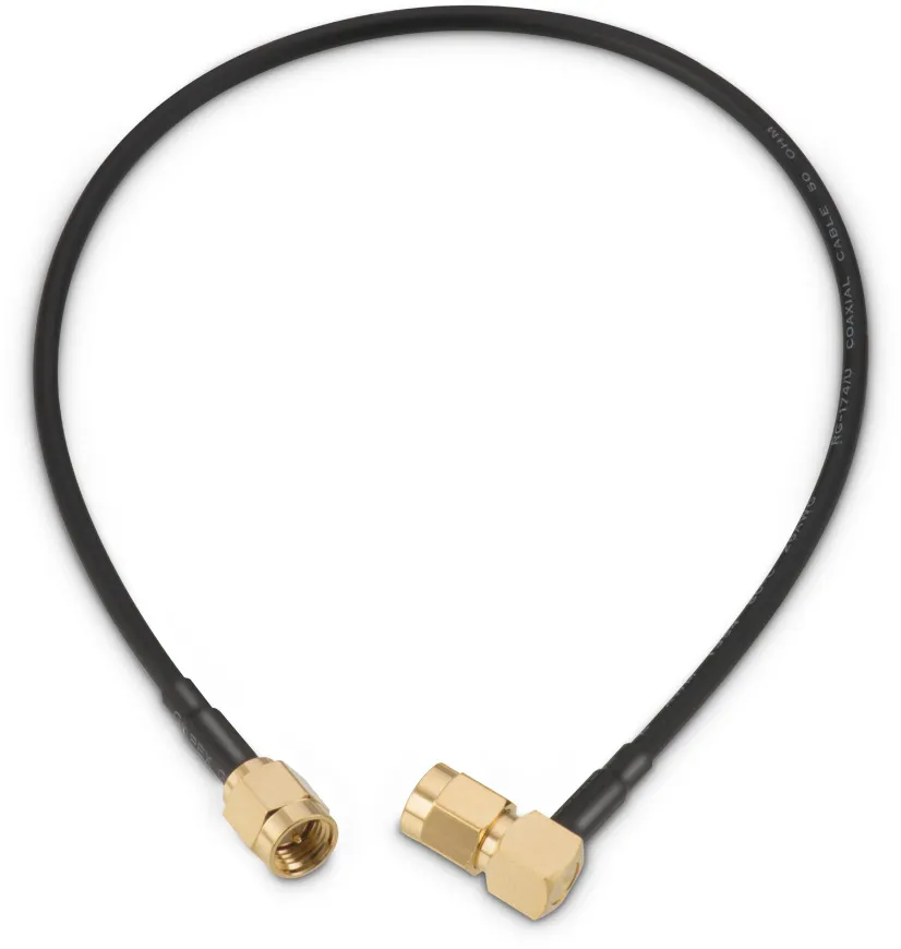 Cavo coassiale Wurth Elektronik RG174, SMA / SMA, L. 152.4mm, 50 Ω, col. Bianco