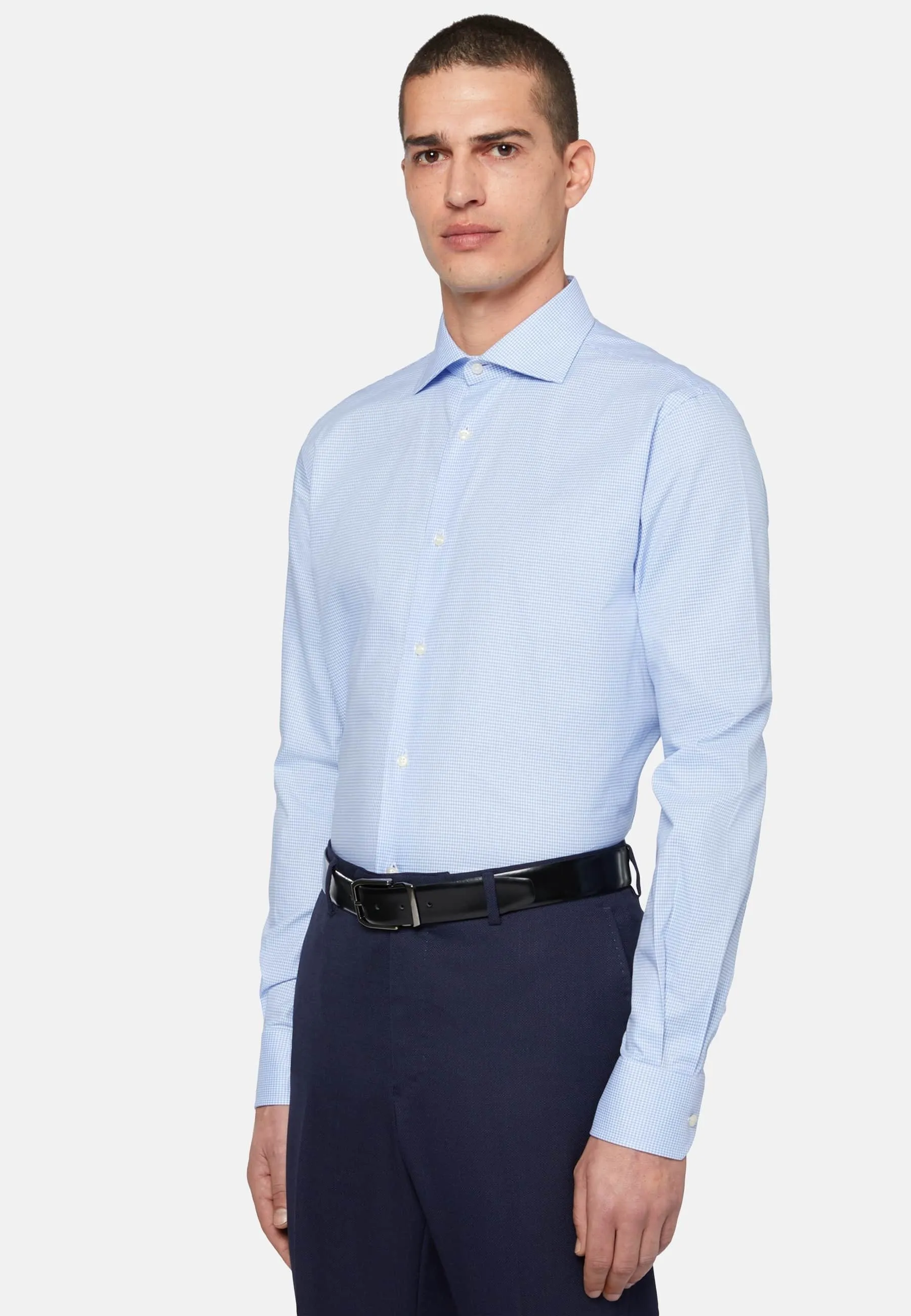 CHECJK COLLAR REGULAR FIT  - Camicia elegante