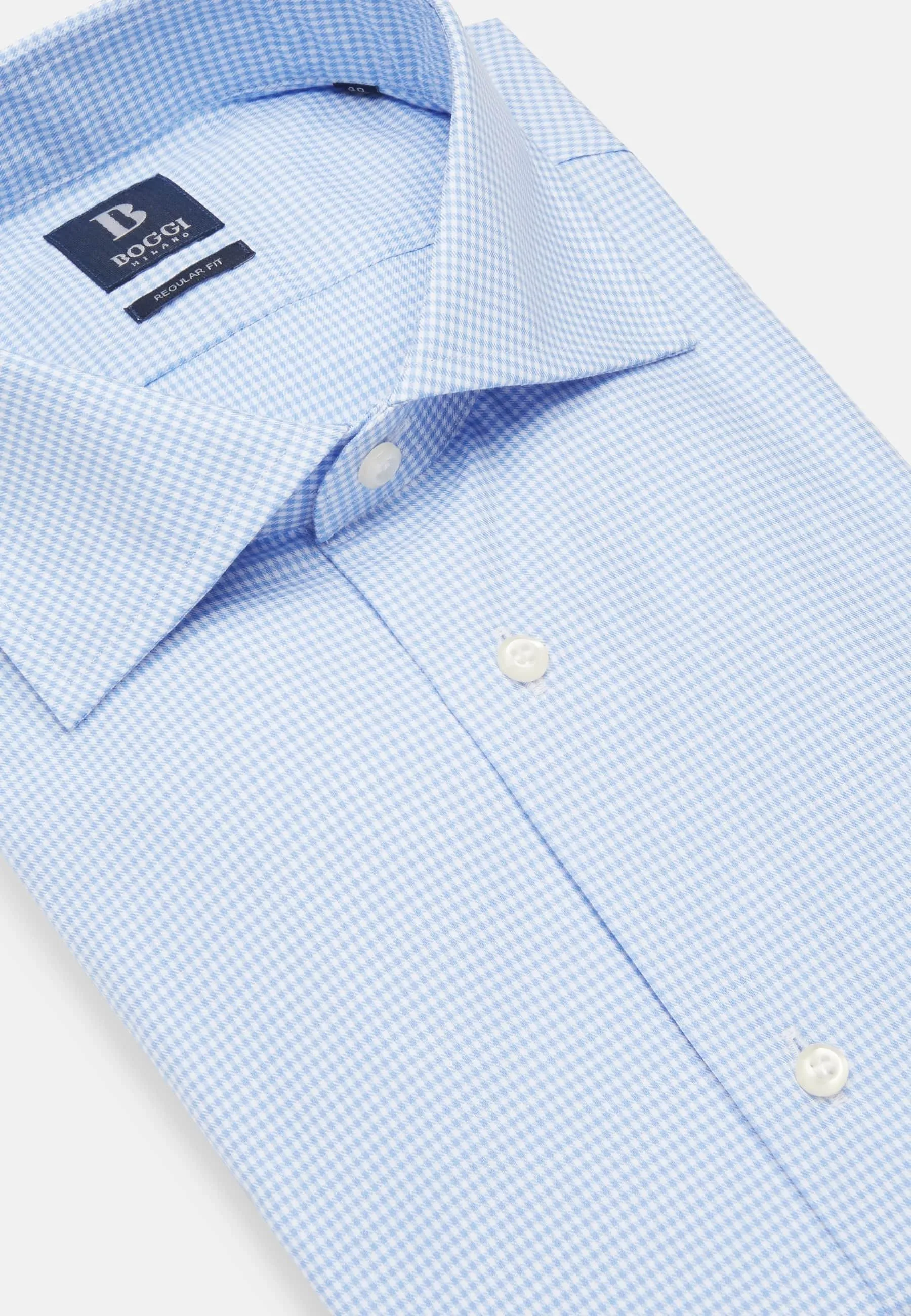 CHECJK COLLAR REGULAR FIT  - Camicia elegante